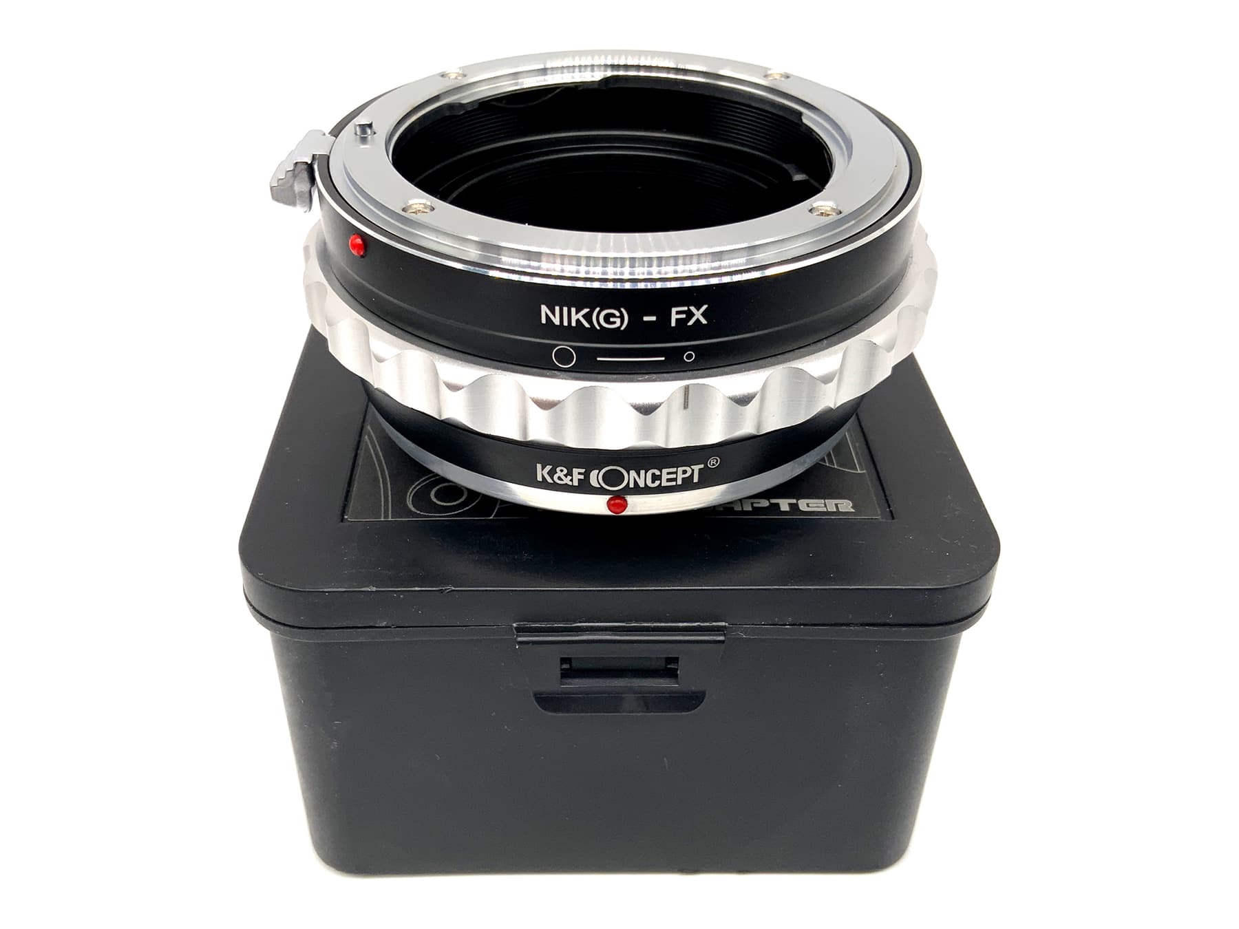 K&F Concept NIK(G)-FX Objektivadapter lens mount converter (Nikon F -> Fujica X)