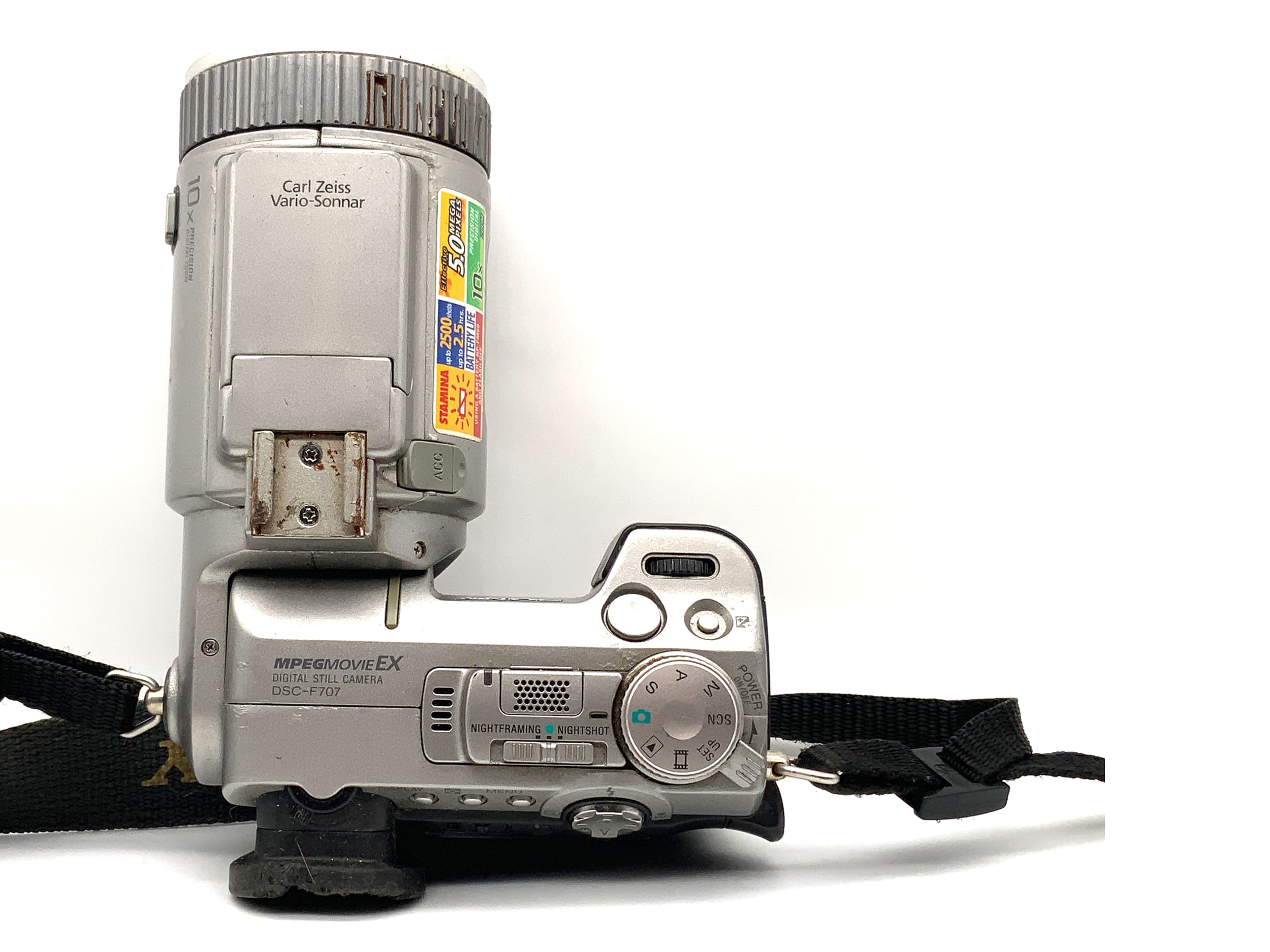 Sony CyberShot DSC-F707 Bridgekamera mit Carl Zeiss Vario-Sonnar Digitalkamera