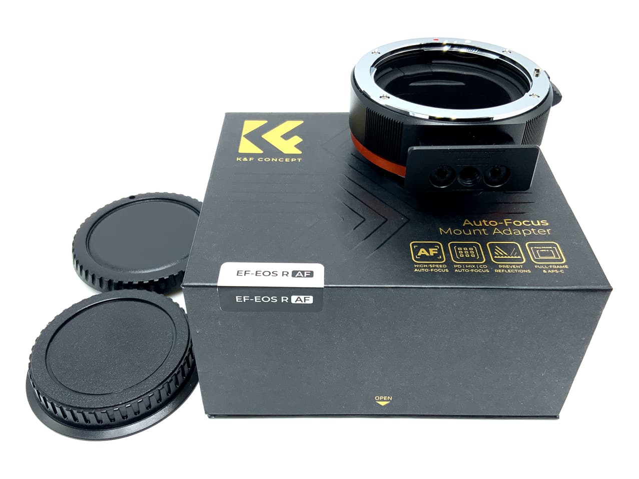 K&F Concept EF-EOS R AF Objektivadapter (Canon EF -> EOS R)