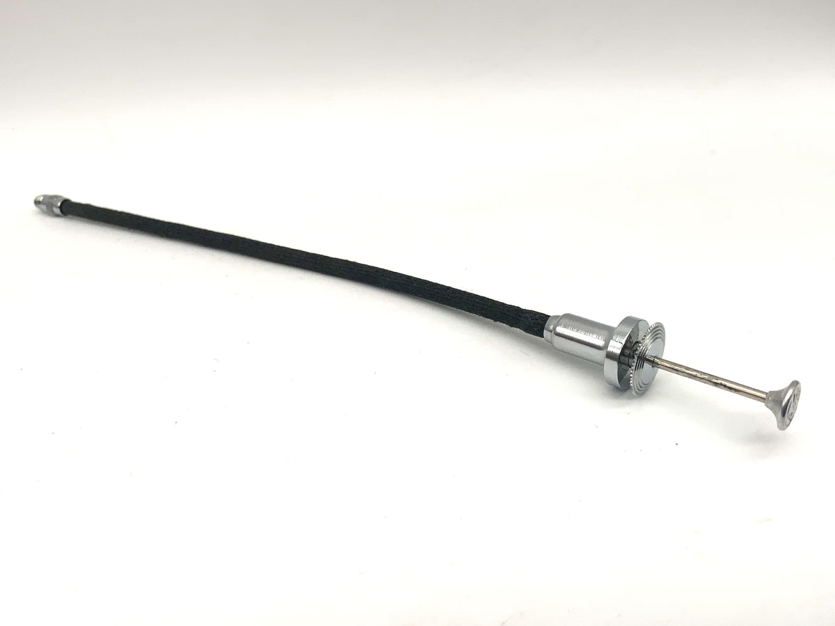 Prontor AGC ca.14cm Drahtauslöser schwarz mit Feststeller Kabelauslöser