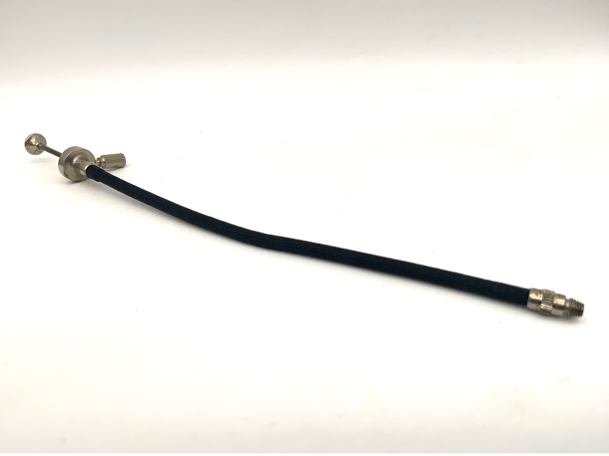 Prontor AGC ca.14cm Drahtauslöser schwarz mit Feststeller Kabelauslöser