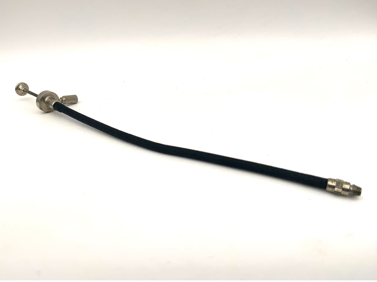 Prontor AGC ca.14cm Drahtauslöser schwarz mit Feststeller Kabelauslöser