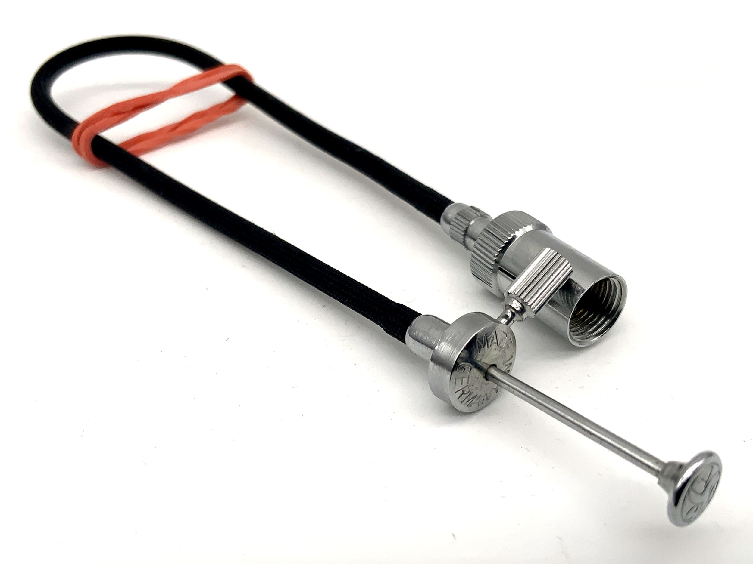 Prontor AGC ca.22cm Drahtauslöser mit Feststeller für Leica Glocke Kabelauslöser