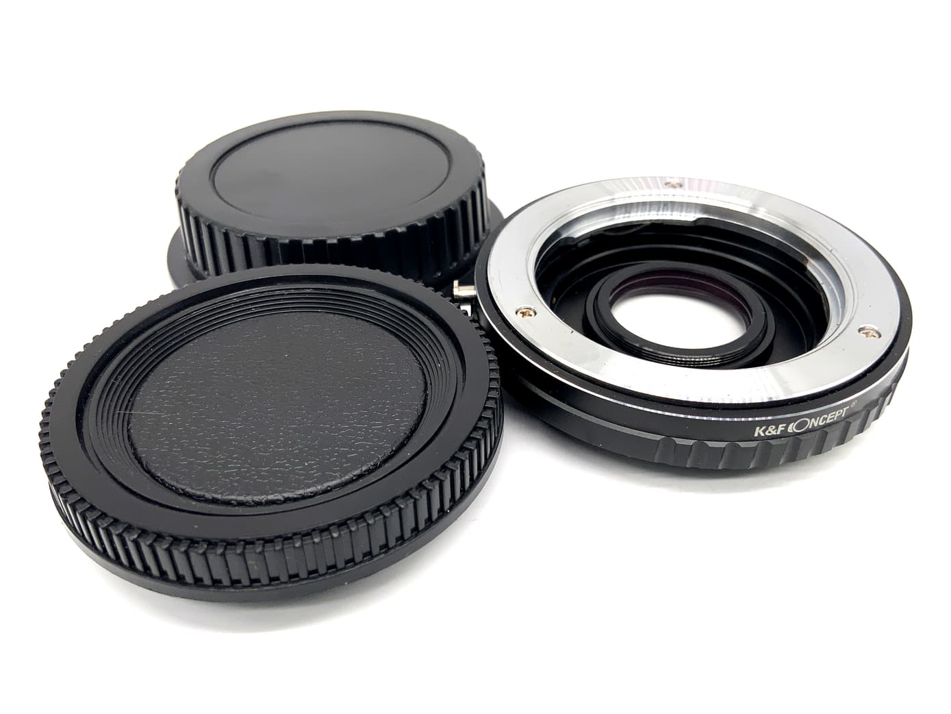 K&F Concept MD-EOS Objektivadapter mit Glas (Minolta MD -> Canon EF)