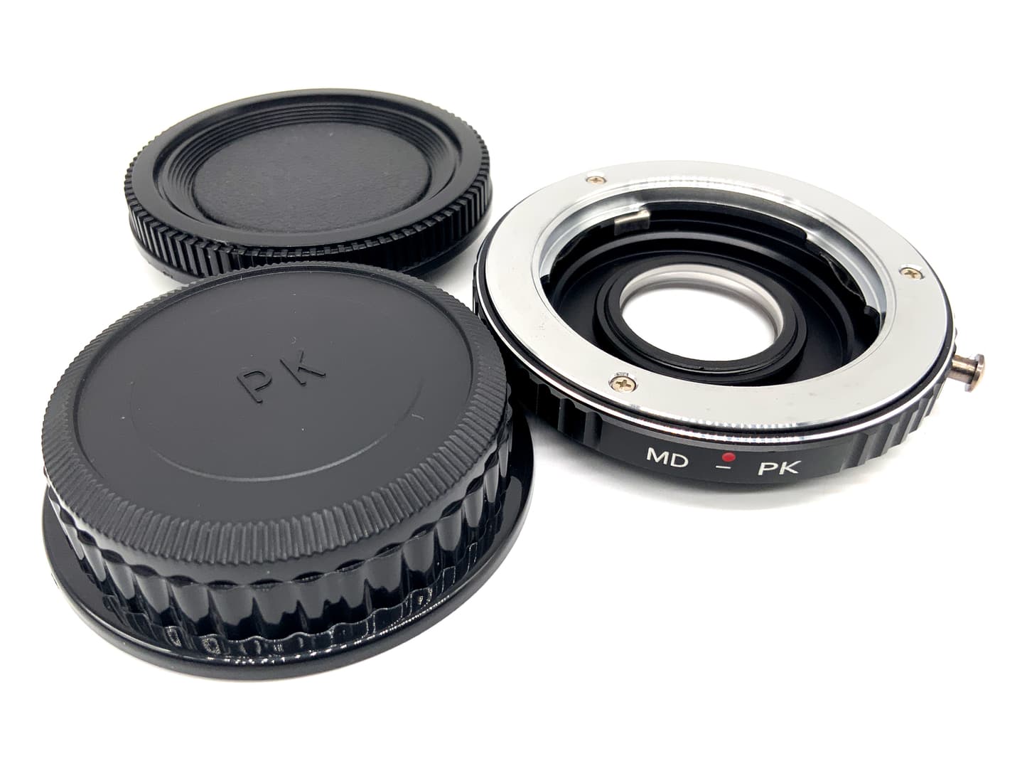 K&F Concept MD-PK Objektivadapter mit Glas (Minolta MD -> Pentax K)