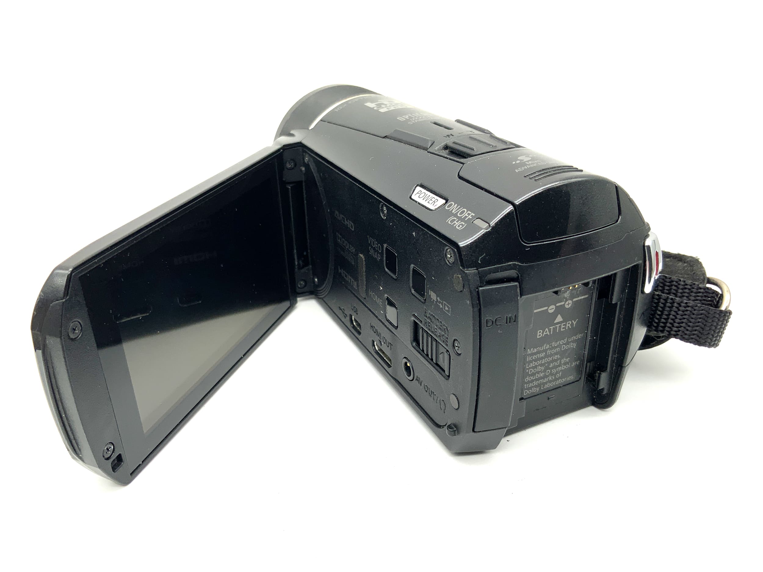 Canon Legria HF M56 Camcorder mit 6.1-61mm 1:1.8 Videokamera mit Akku