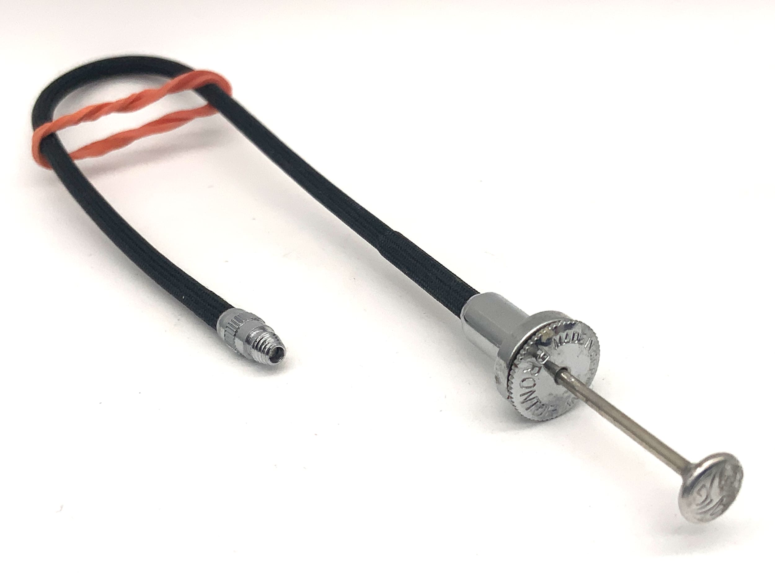 Prontor AGC ca.22-23cm Drahtauslöser schwarz mit Feststeller Kabelauslöser OVP