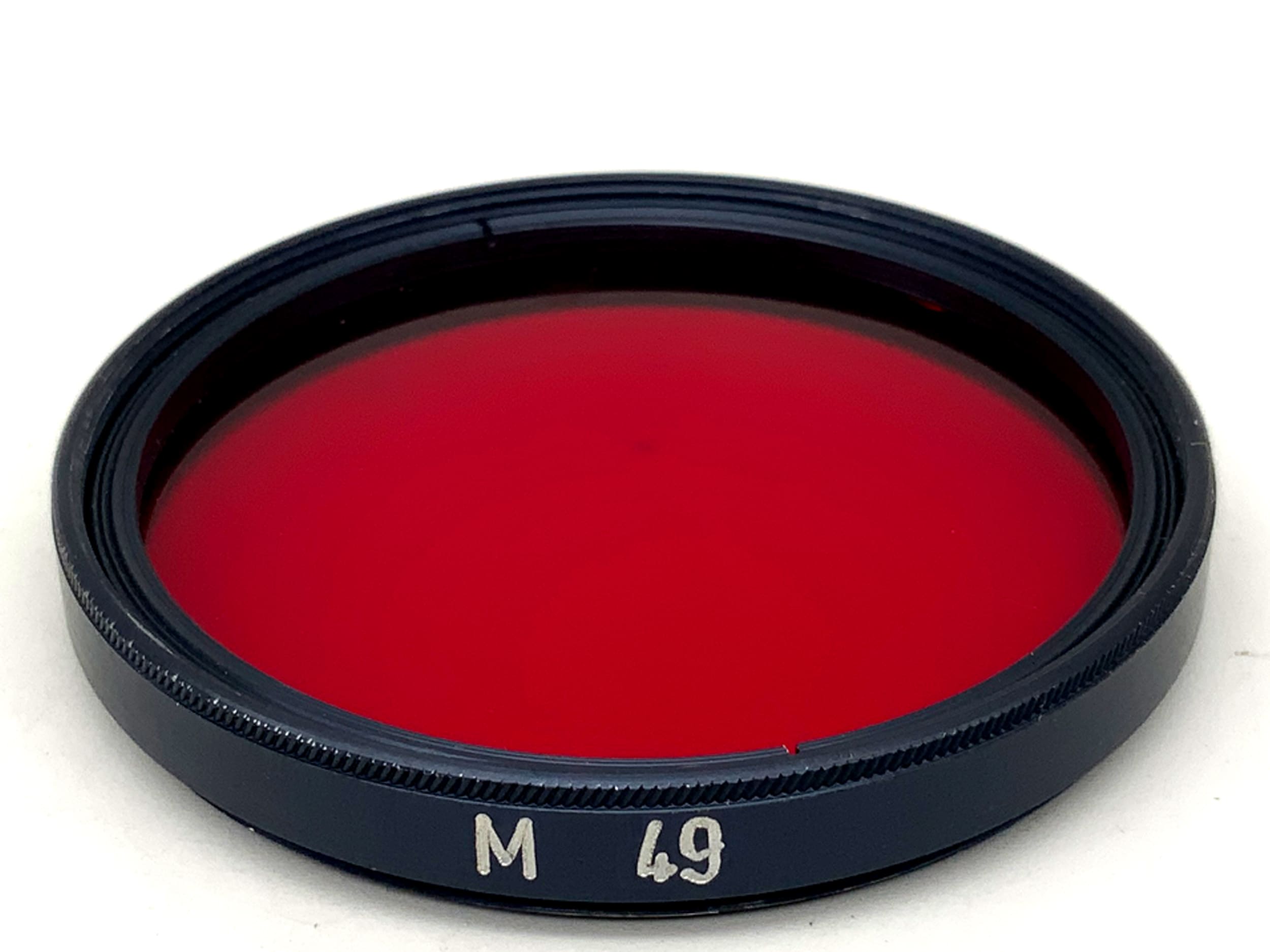 Panchromar Farbfilter rot/red Filter 49mm Kreisförmig Filtergewinde