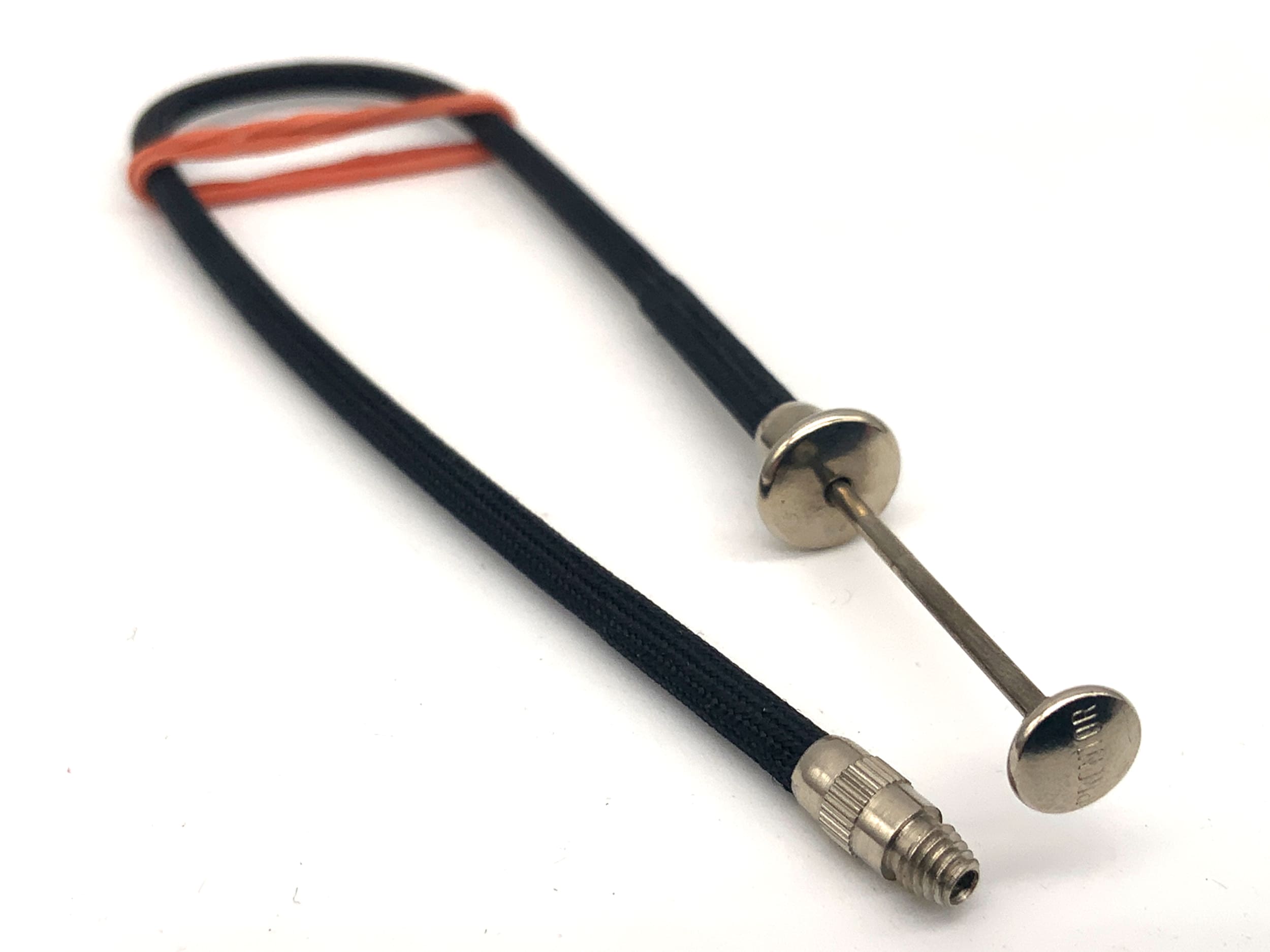 Büttner ca.22-23cm Drahtauslöser schwarz Kabelauslöser