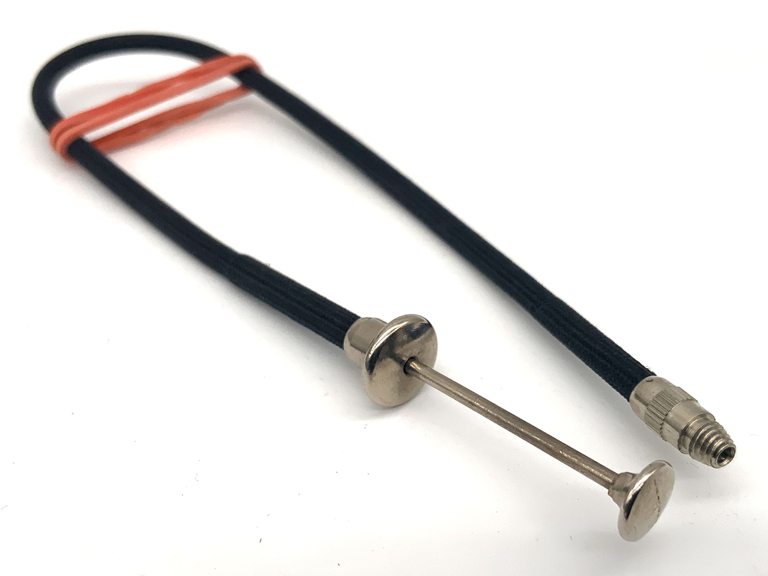 Büttner ca.22-23cm Drahtauslöser schwarz Kabelauslöser