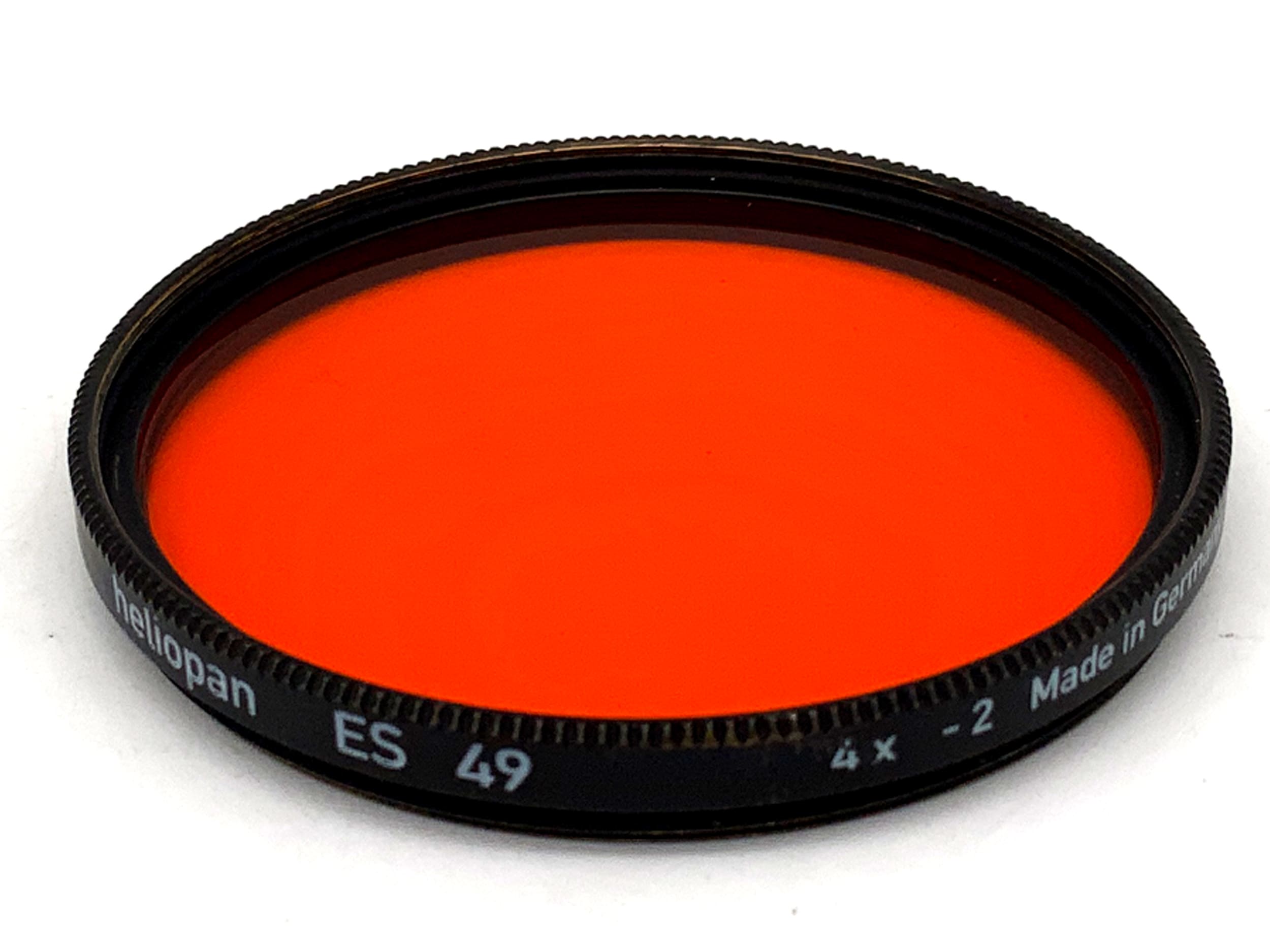 Heliopan Farbfilter orange ES 49 4x -2 Filter 49mm Kreisförmig Filtergewinde