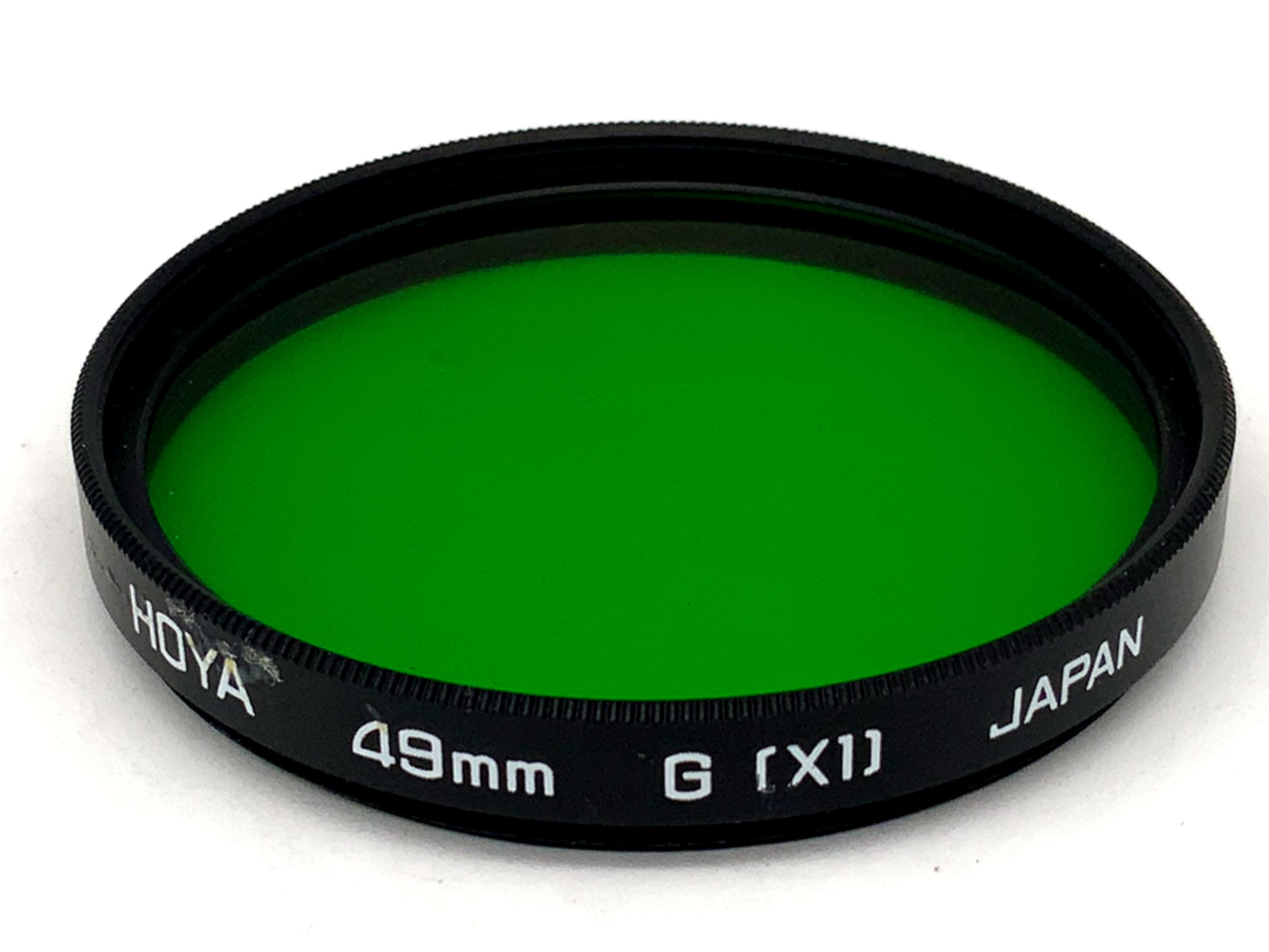 Hoya Farbfilter grün/green G(X1) Filter 49mm Kreisförmig Filtergewinde