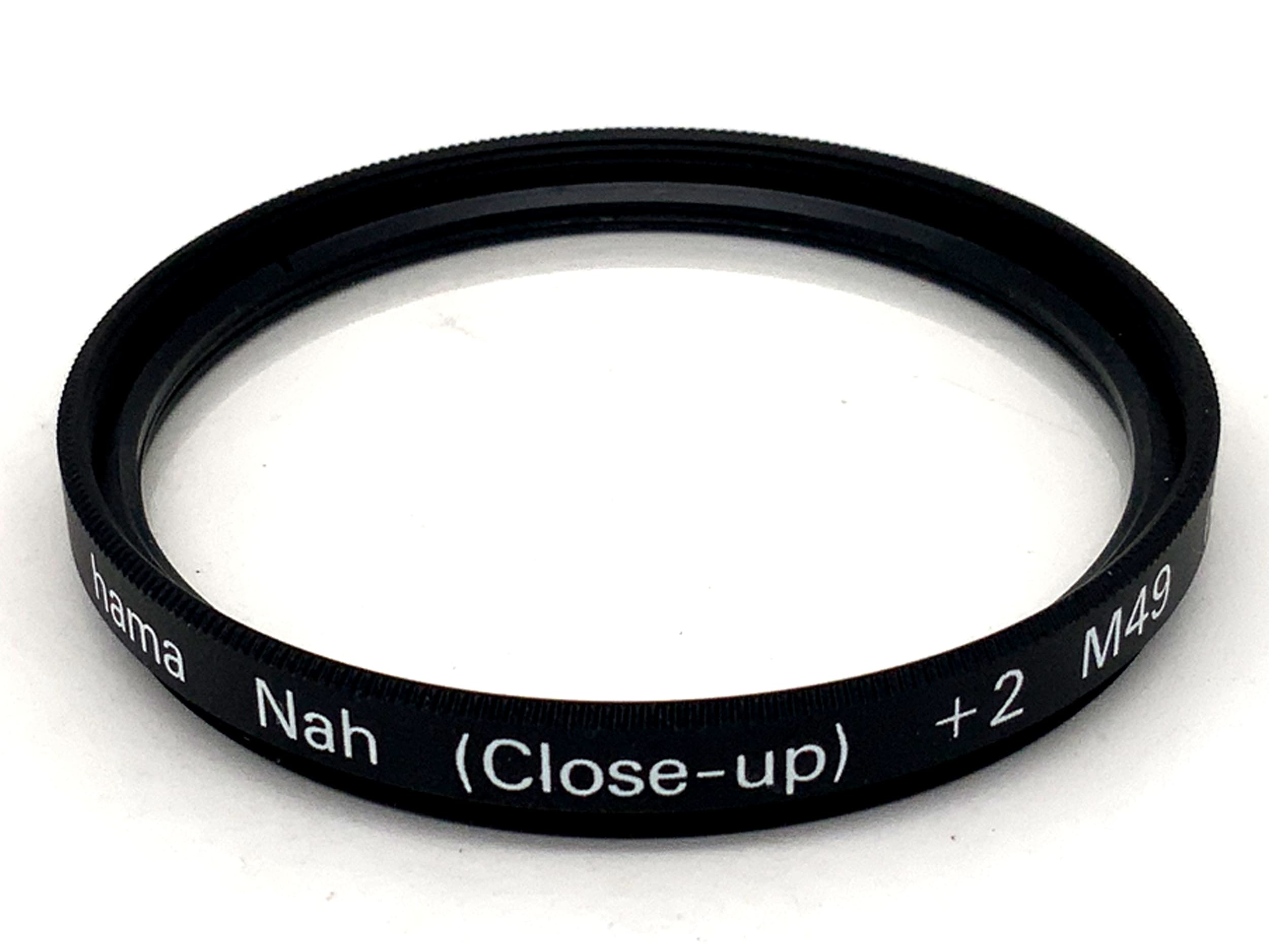Hama Nahlinse Close-Up +2 M49 (XX II) Filter 49mm Kreisförmig Filtergewinde