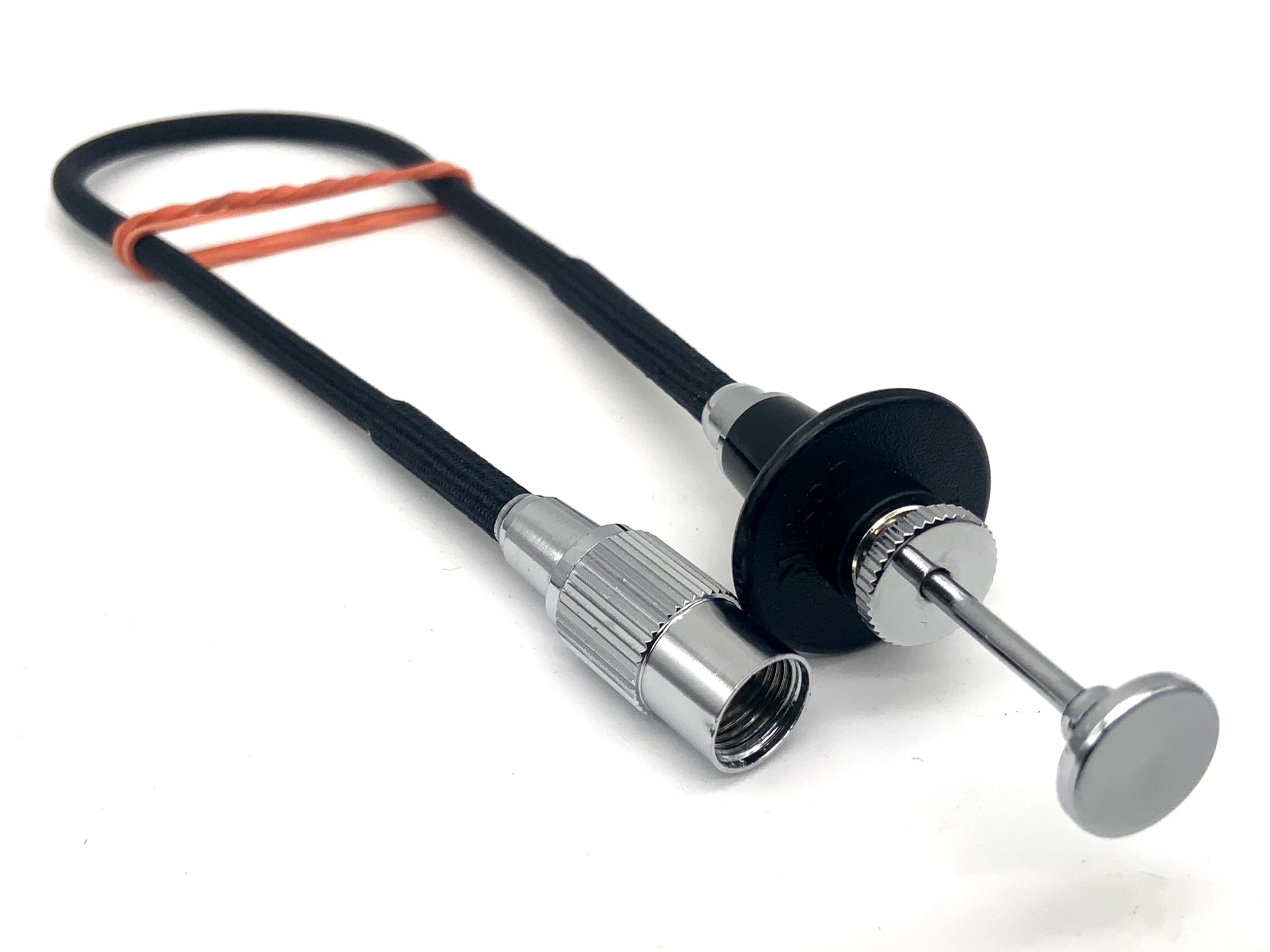 Nikon ca.27cm Drahtauslöser mit Feststeller für Leica Glocke Kabelauslöser