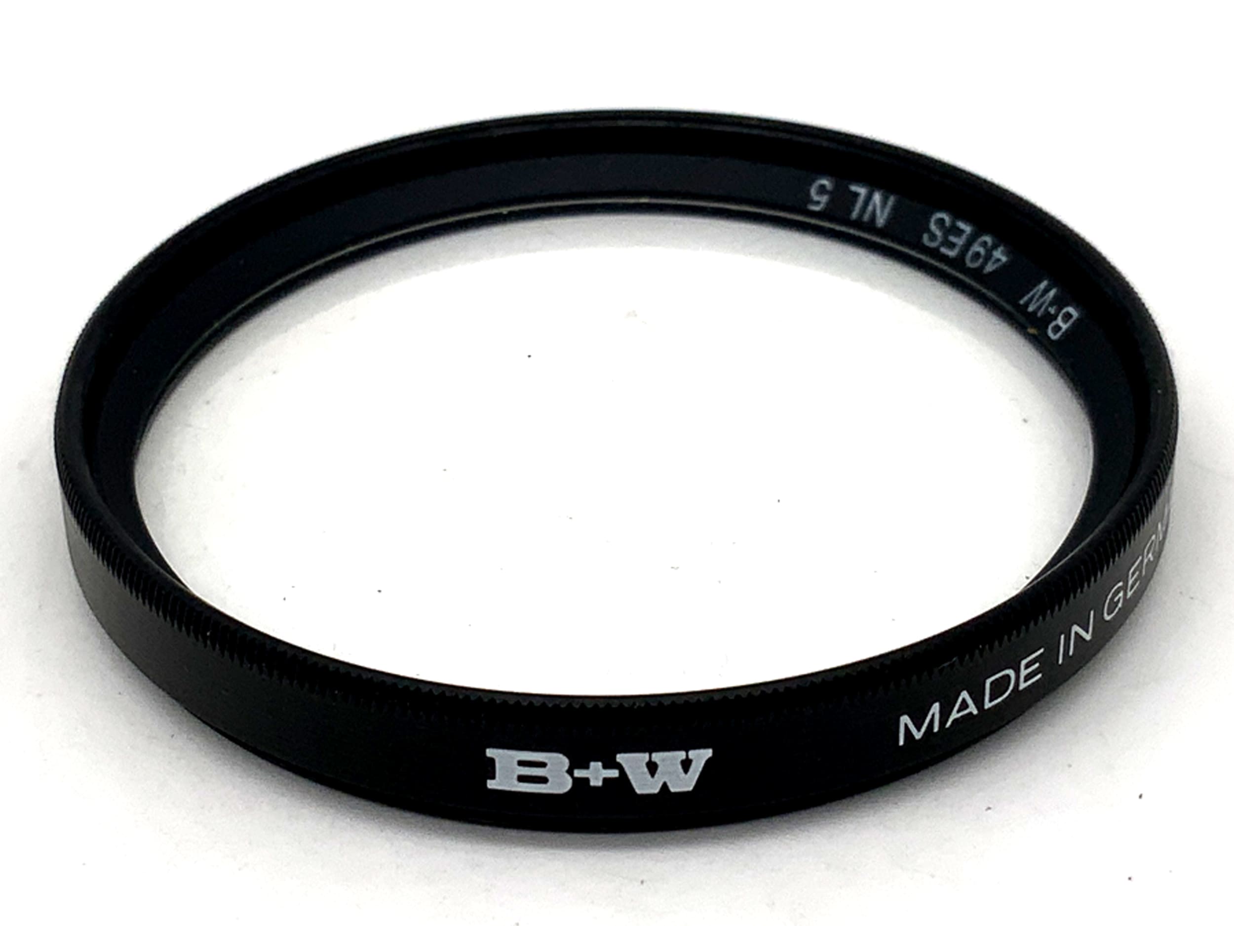 B+W Nahlinse Close-Up 49ES NL5 Filter 49mm Kreisförmig Filtergewinde