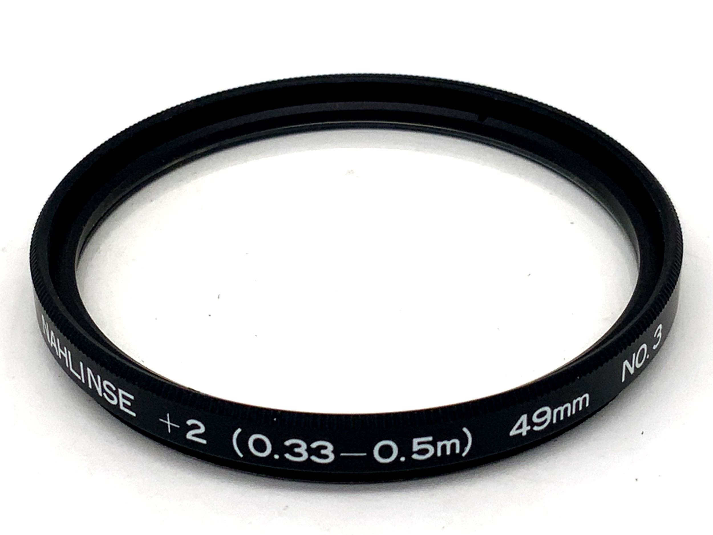 Nahlinse +2 (0.33-0.5m) NO.3 Filter 49mm Kreisförmig Filtergewinde