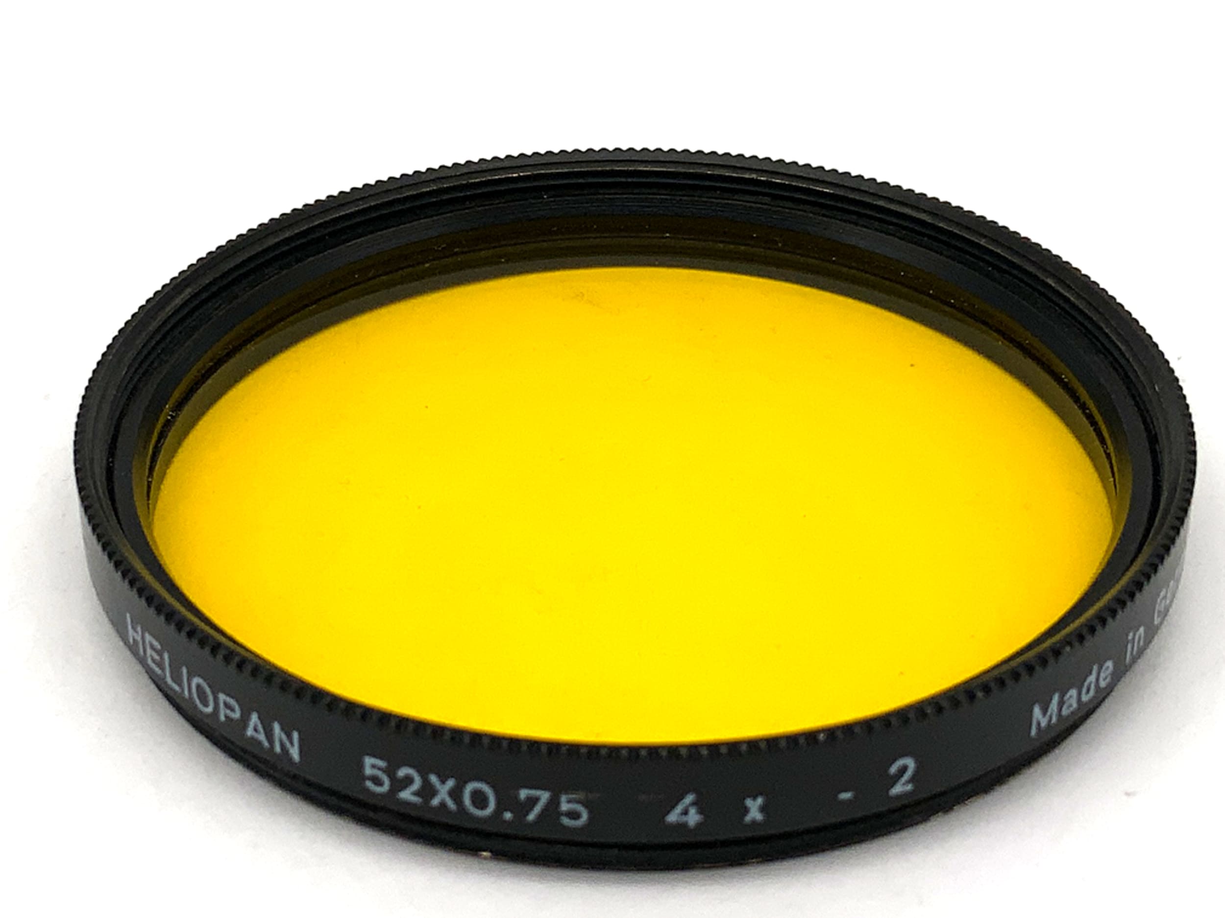Heliopan Farbfilter 52x0.75 gelb/yellow 4x -2 Filter 52mm Kreisförmig