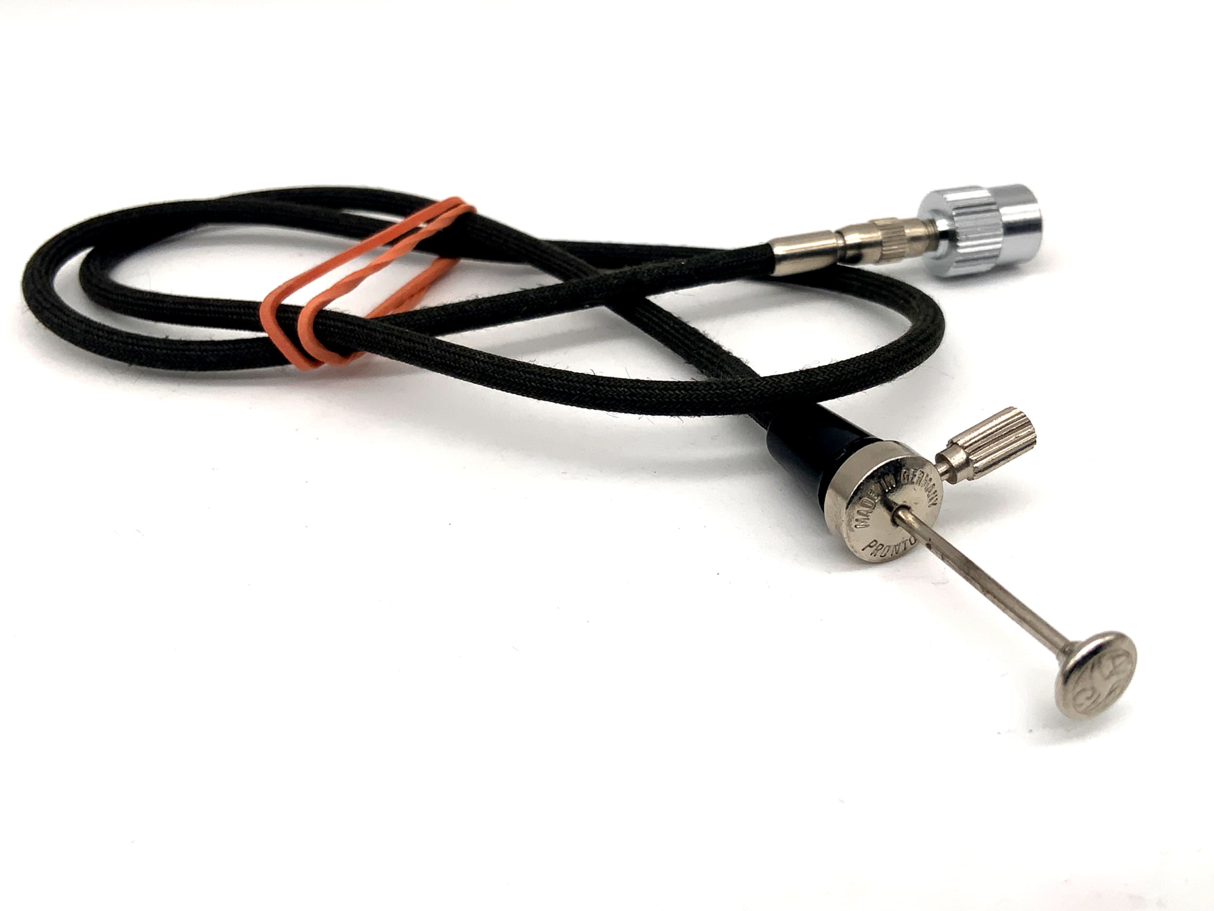 Prontor AGC ca.48cm Drahtauslöser mit Feststeller für Leica Glocke Kabelauslöser