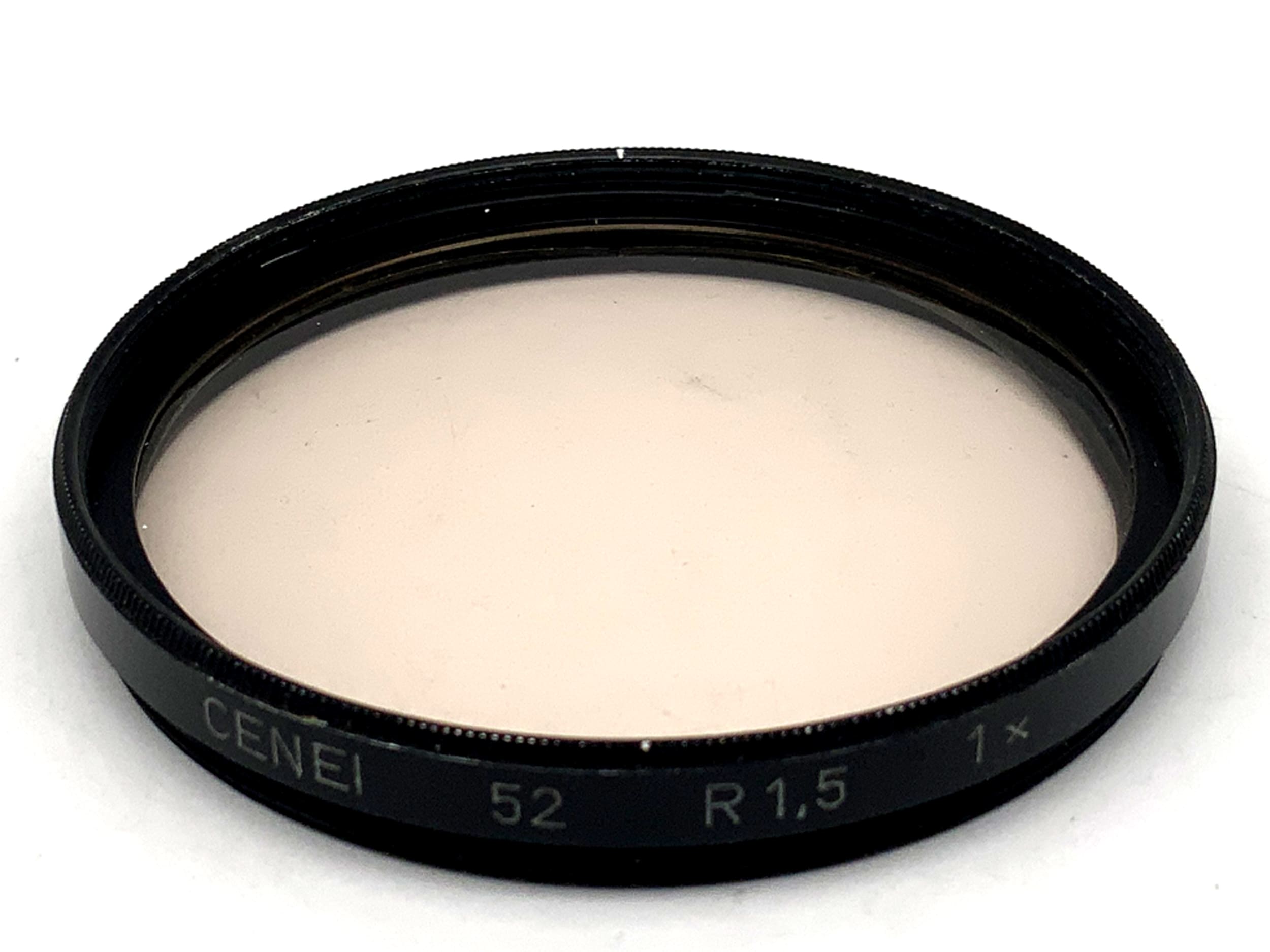 Cenei Korrekturfilter R1,5 1x Filter 52mm Kreisförmig Filtergewinde