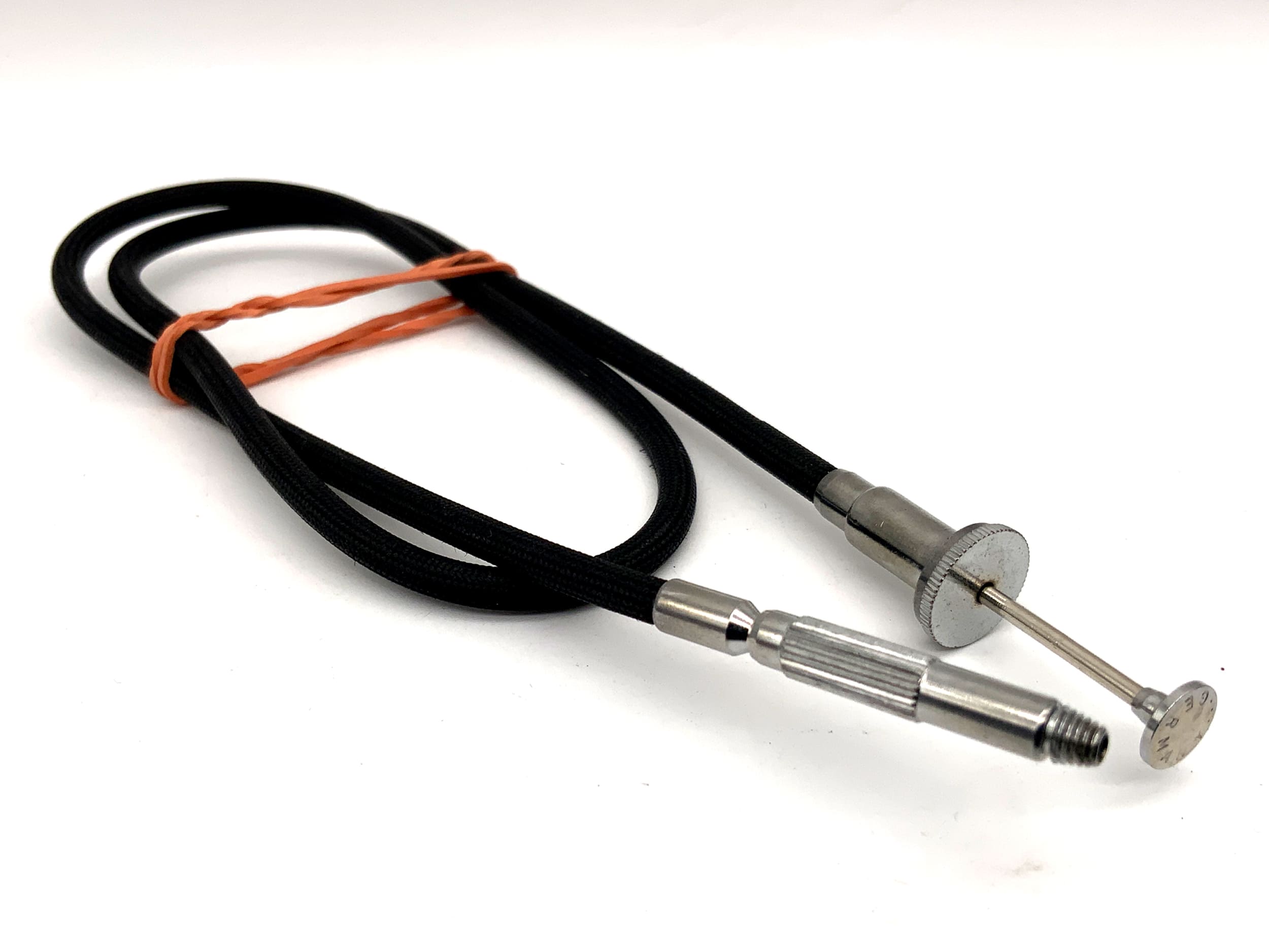 Prontor AGC ca.50cm Drahtauslöser schwarz mit Feststeller Kabelauslöser