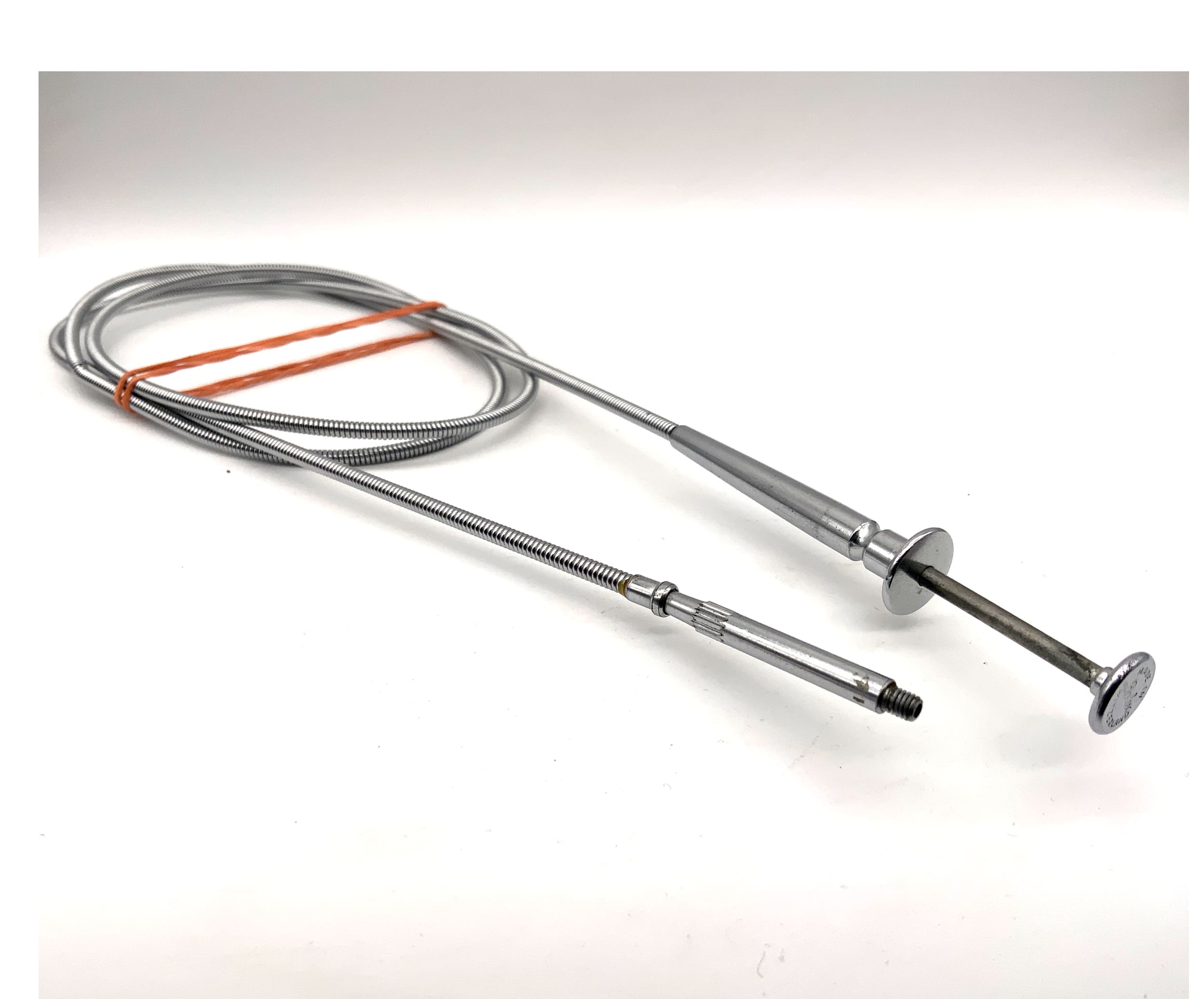 Bolex ca.100cm Drahtauslöser metall Kabelauslöser