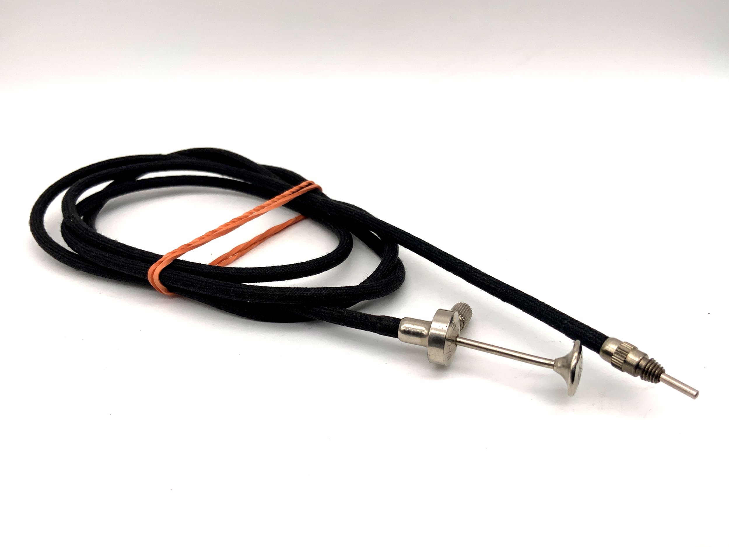 Prontor AGC ca.100cm Drahtauslöser schwarz mit Feststeller Kabelauslöser