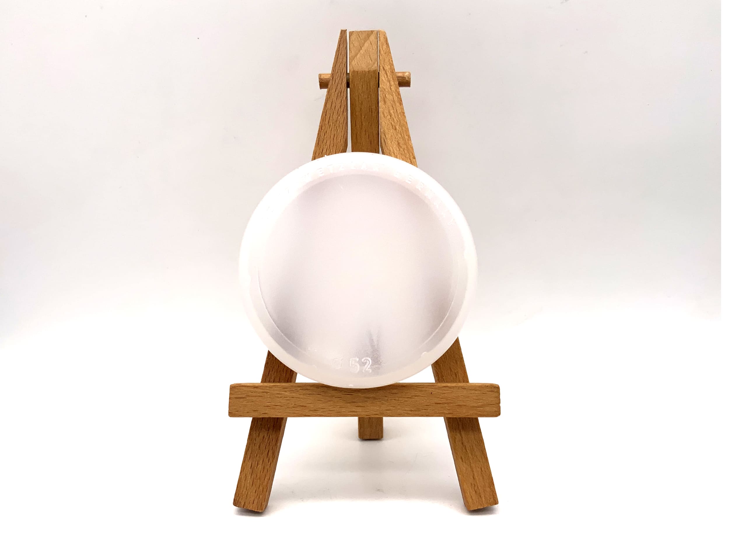 Leica Objektivfrontdeckel Leitz slip on Deckel weiß lens cap (52mm)