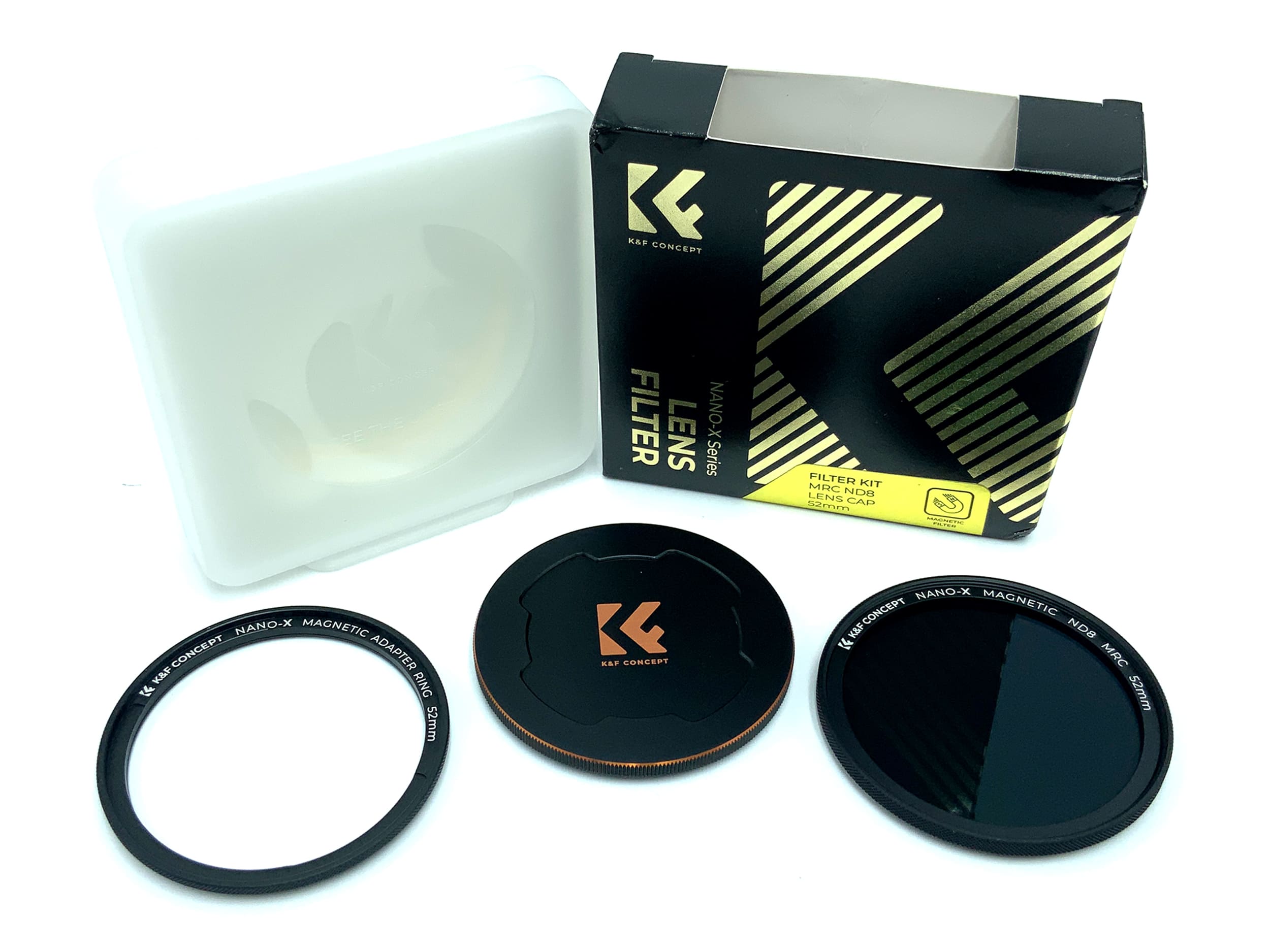 K&F Concept Filter Kit Nano-X MRC ND8+Lens Cap Filter 52mm Kreisförmig