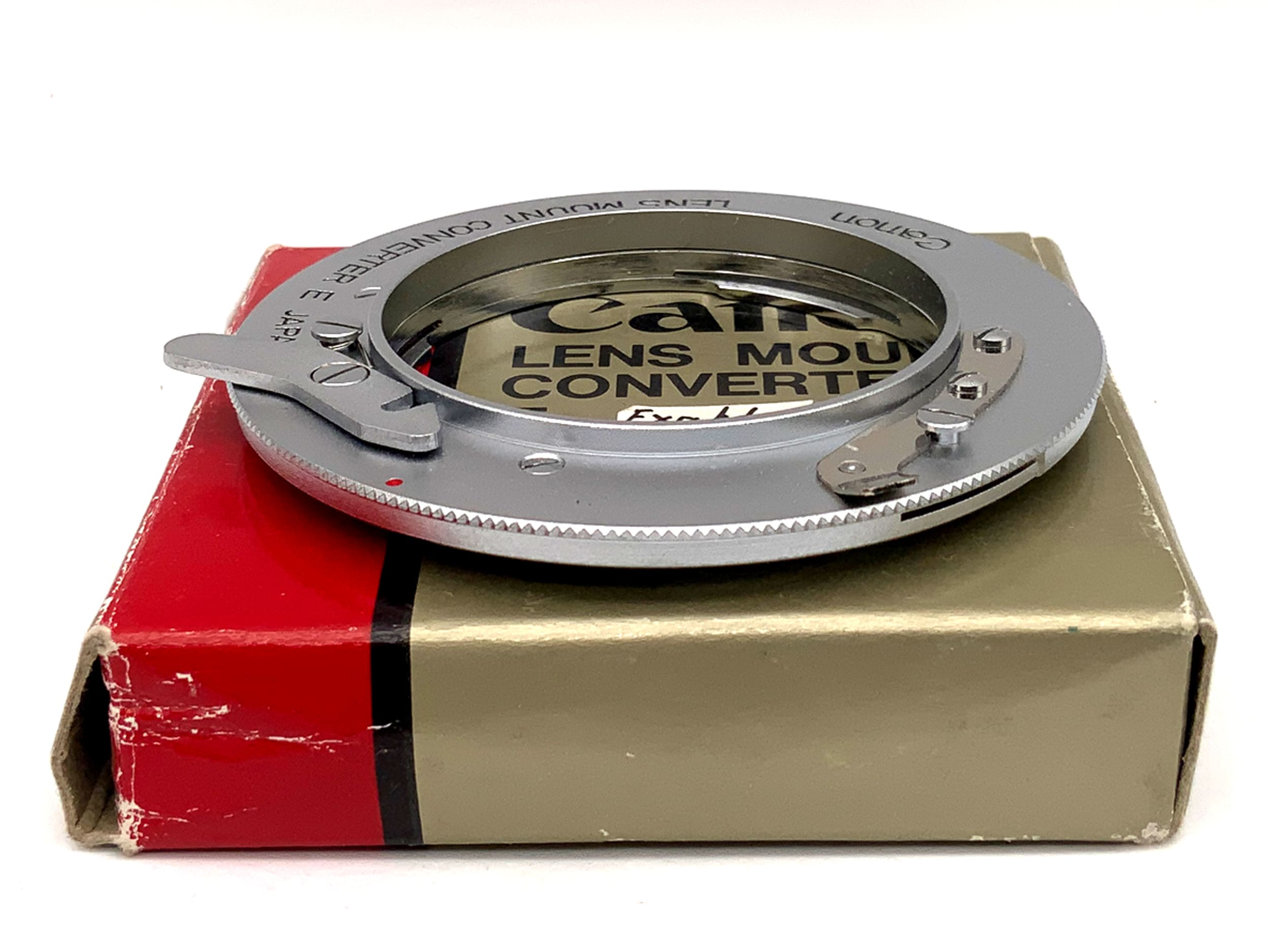 Canon lens mount converter E Objektivadapter (Exa Exakta -> Canon FD)