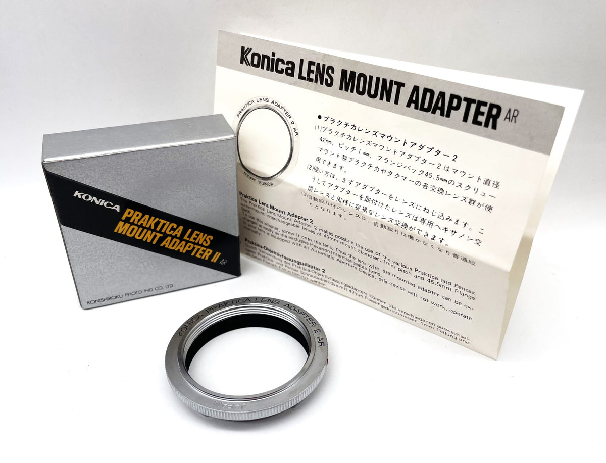 Konica Praktica Mount Adapter II Objektivadapter (M42 -> Konica AR)