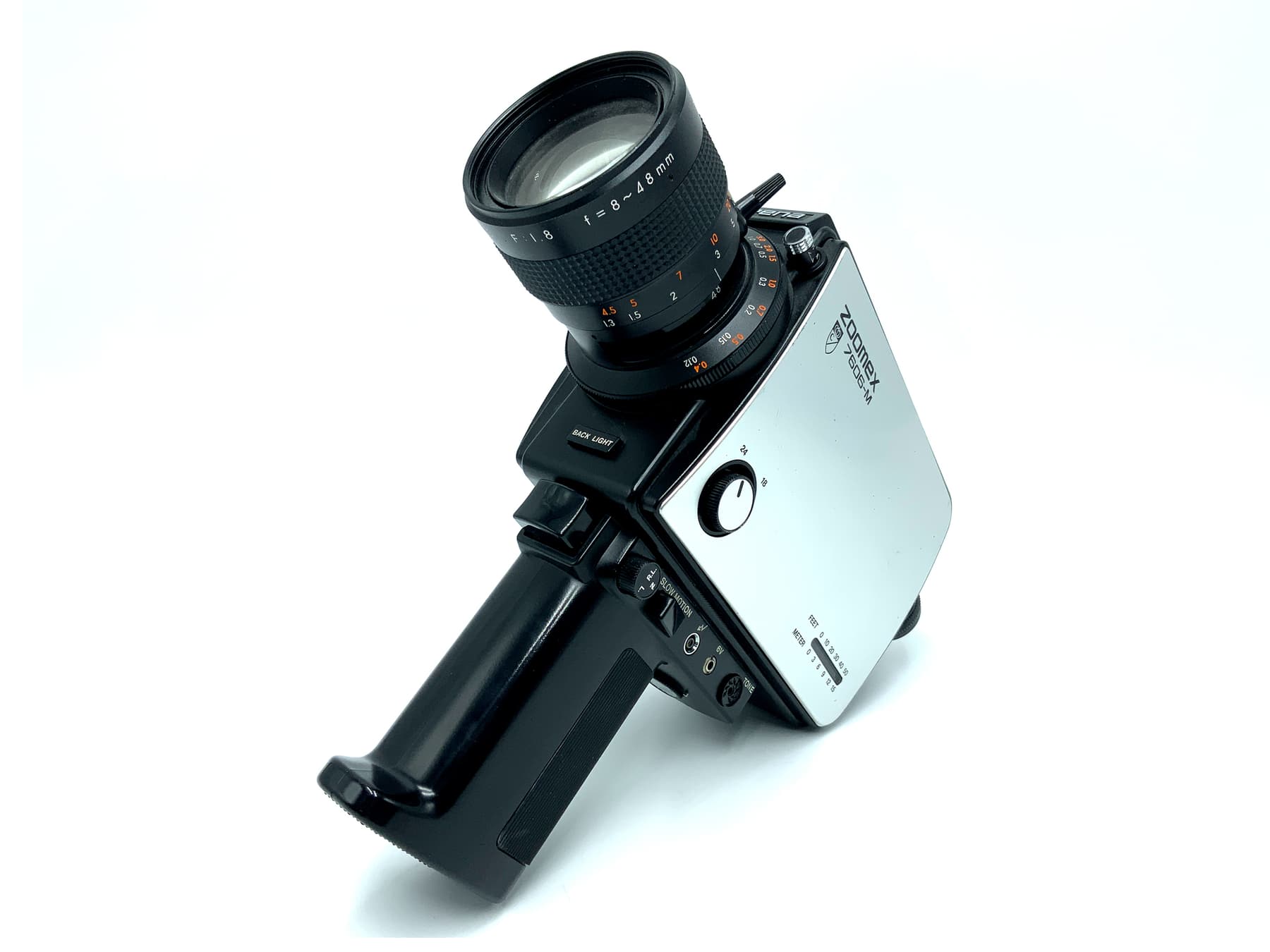 Carena Zoomex 7606-M Filmkamera mit Carenar Zoom Lens 8-48mm 1:1.8