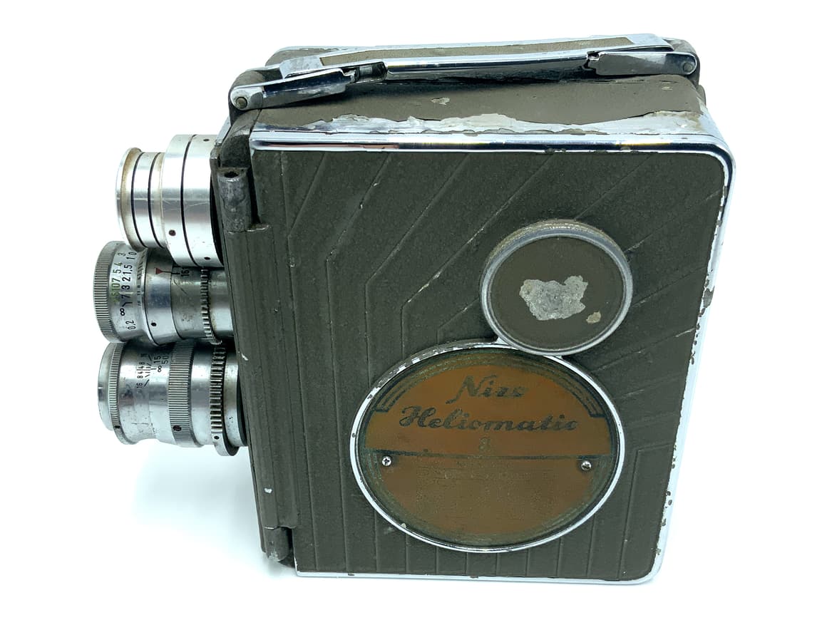 Nizo Heliomatic S2R Rodenstock Heligon 12.5mm 1:1.5 & Euron 37.5mm 1:2.8