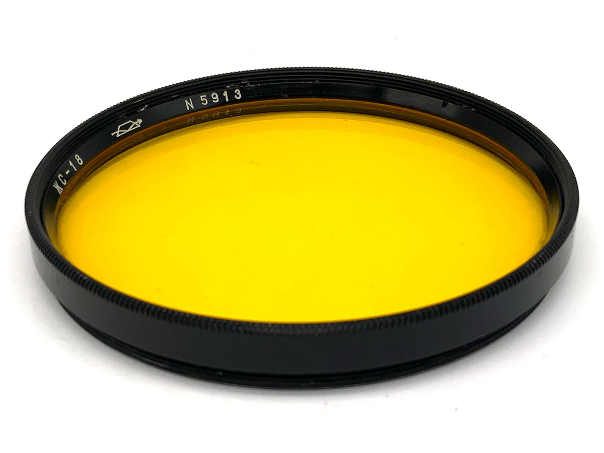 Filtre jaune Zenit X3-18, filetage circulaire de 82 mm