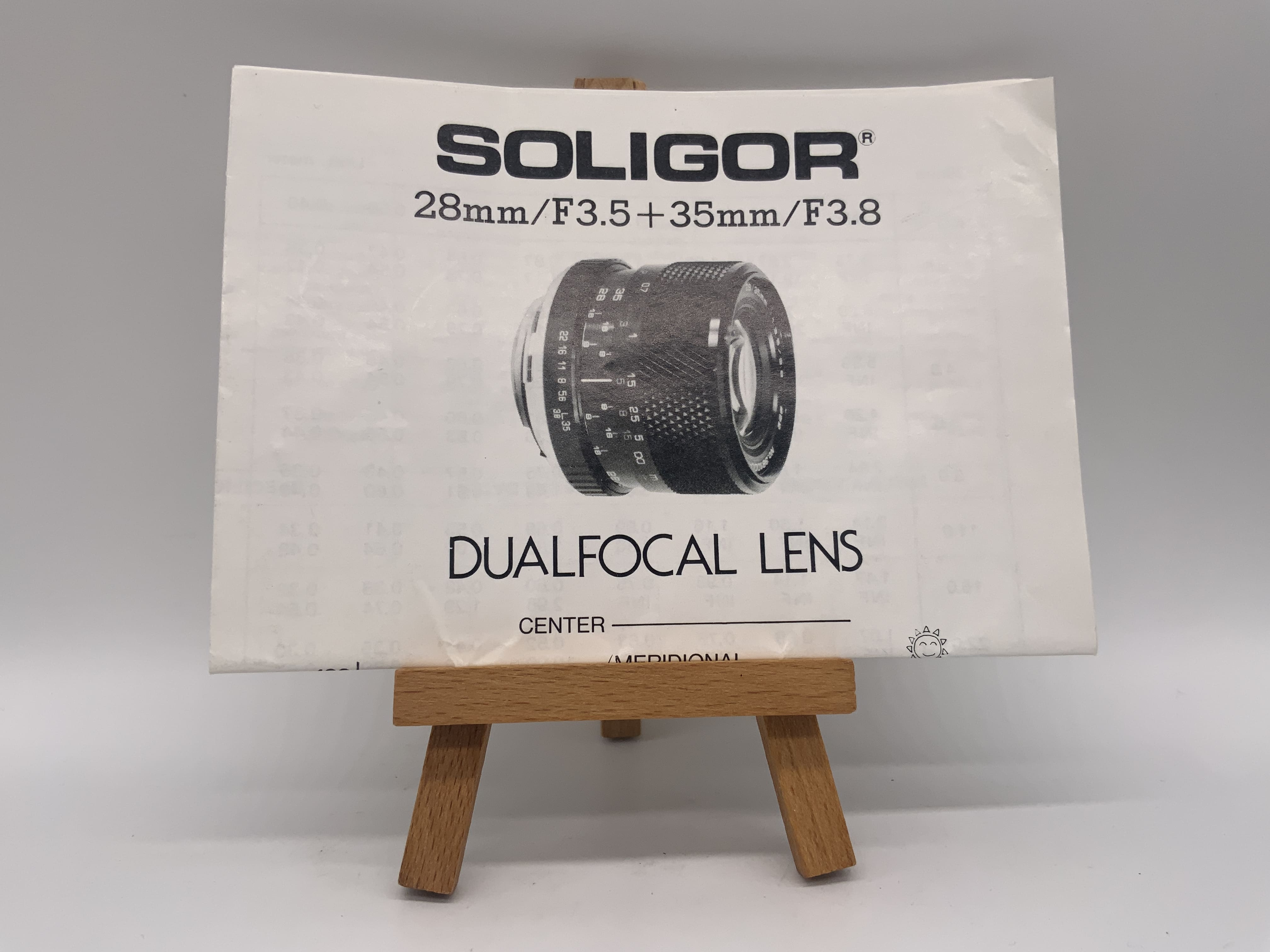 Soligor 28mm/F3.5 + 35mm/F3.8 Bedienungsanleitung Deutsch