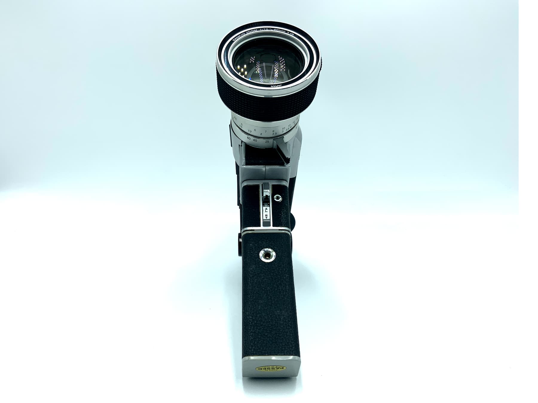 Sankyo Super CM 880 Filmkamera mit 7.5-60mm 1:1.8