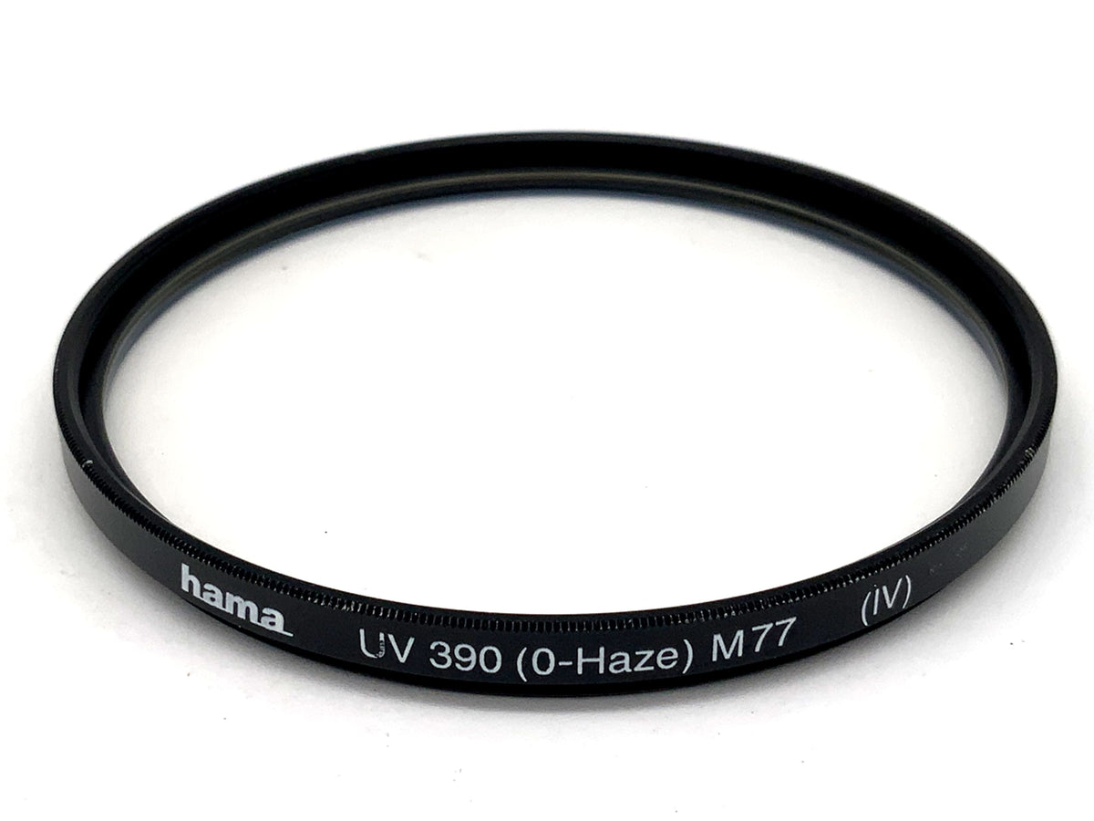 Filtre Hama UV 390 (0-Haze) M77 (IV) Filetage circulaire de 77 mm