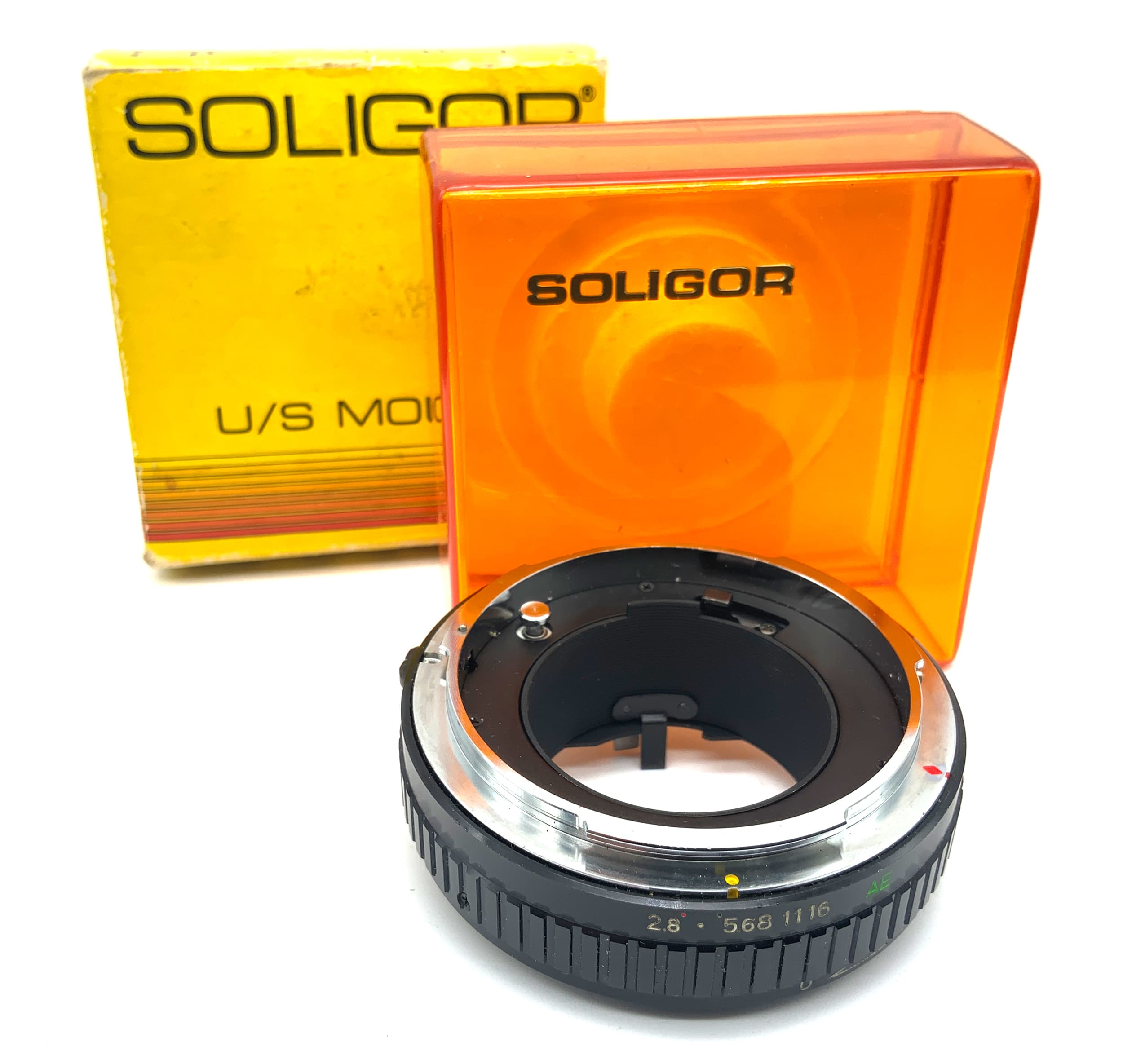 Soligor Objektivadapter 1:2.8-5.6 lens mount converter (U/S Mount -> Konica AR)