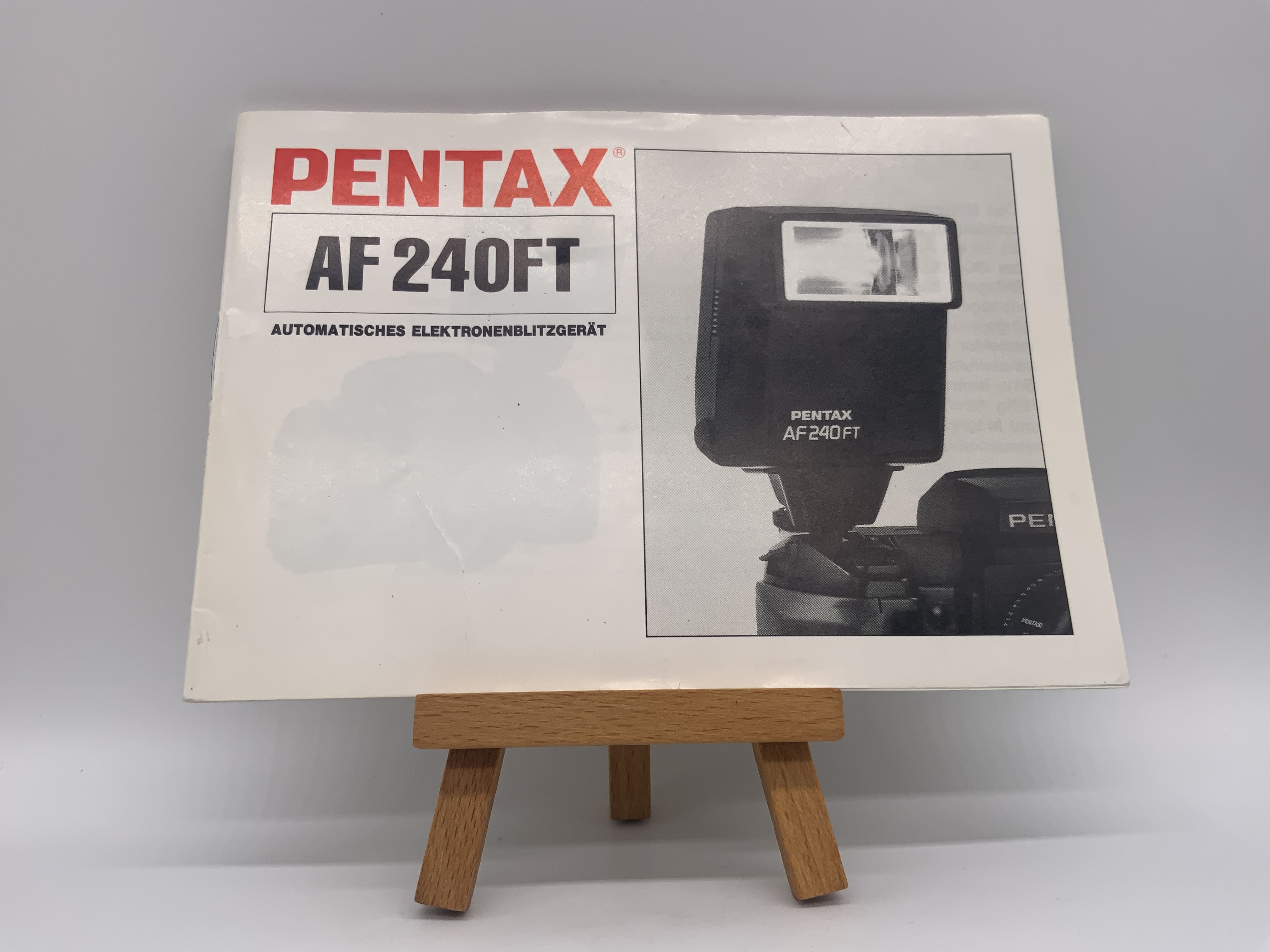 Pentax AF 240FT Blitzgerät Bedienungsanleitung Deutsch