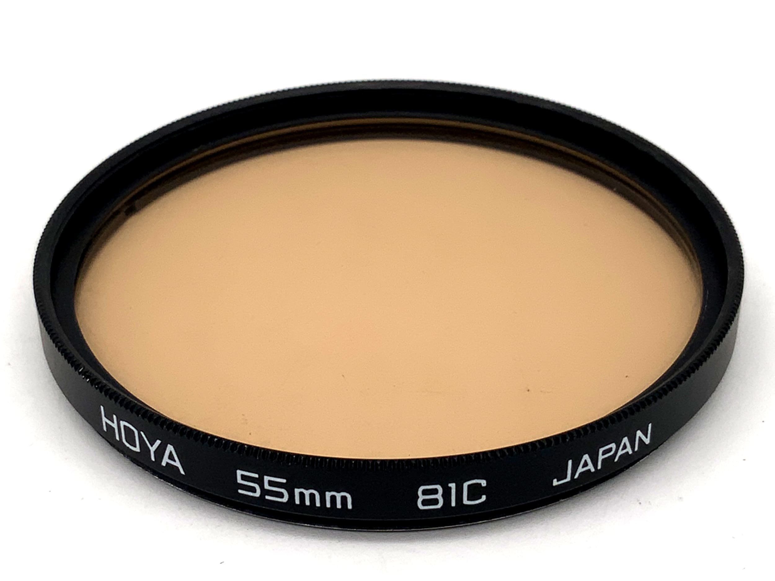 Hoya Korrekturfilter 81C Filter 55mm Kreisförmig Filtergewinde