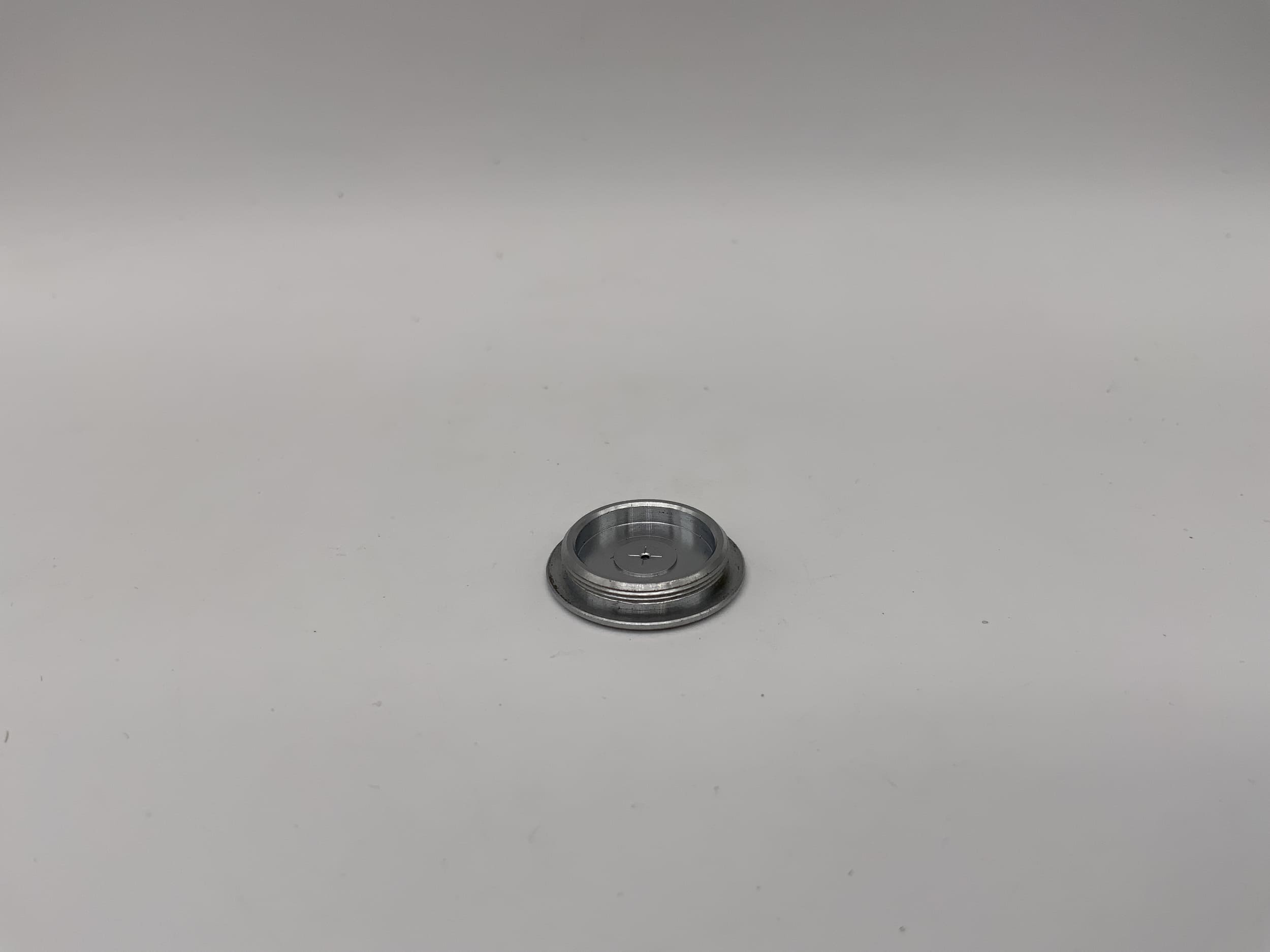 Pentacon battery cover for Praktica MTL 3, silver, replacement battery compartment cover