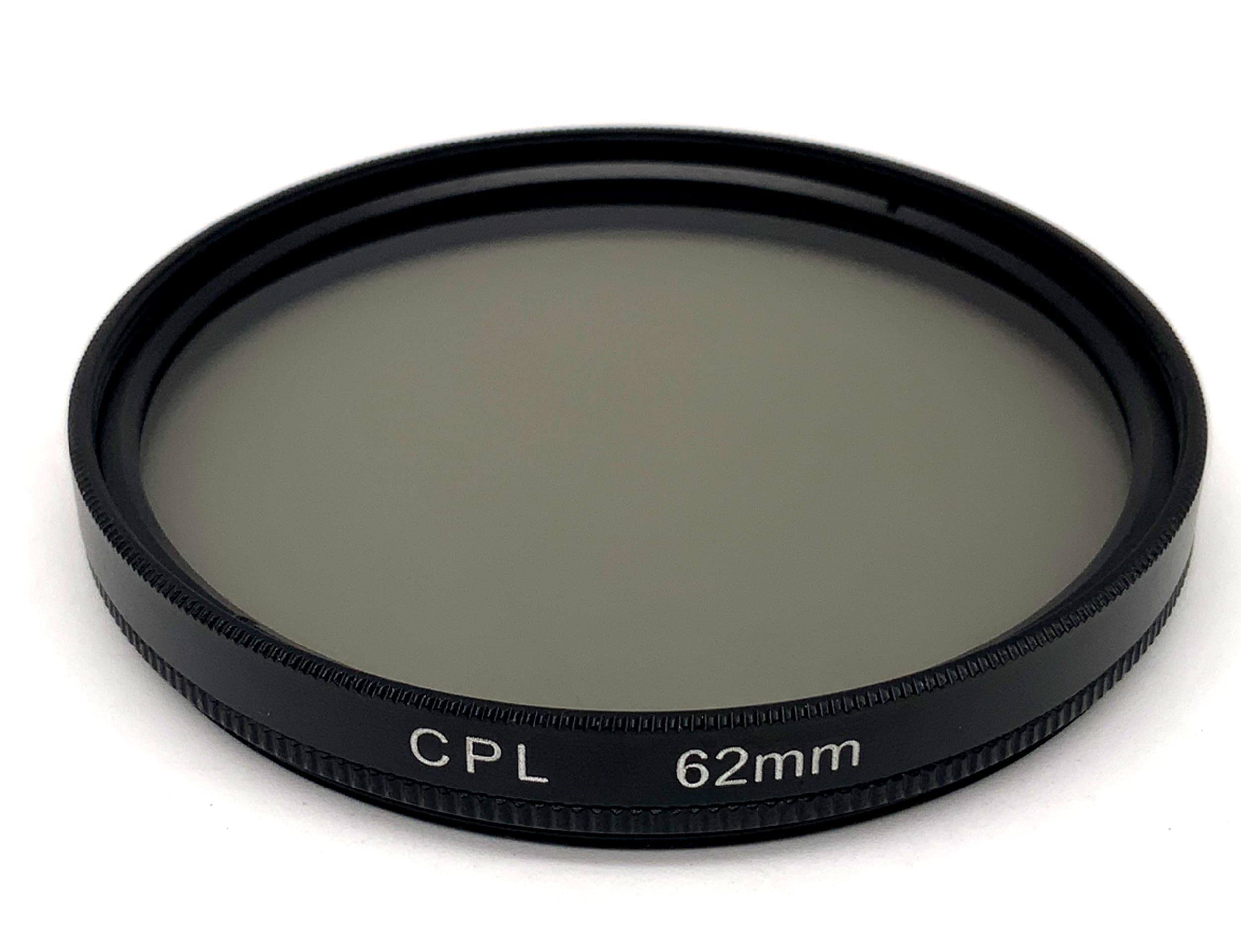 Polfilter CPL Filter 62mm Kreisförmig Filtergewinde