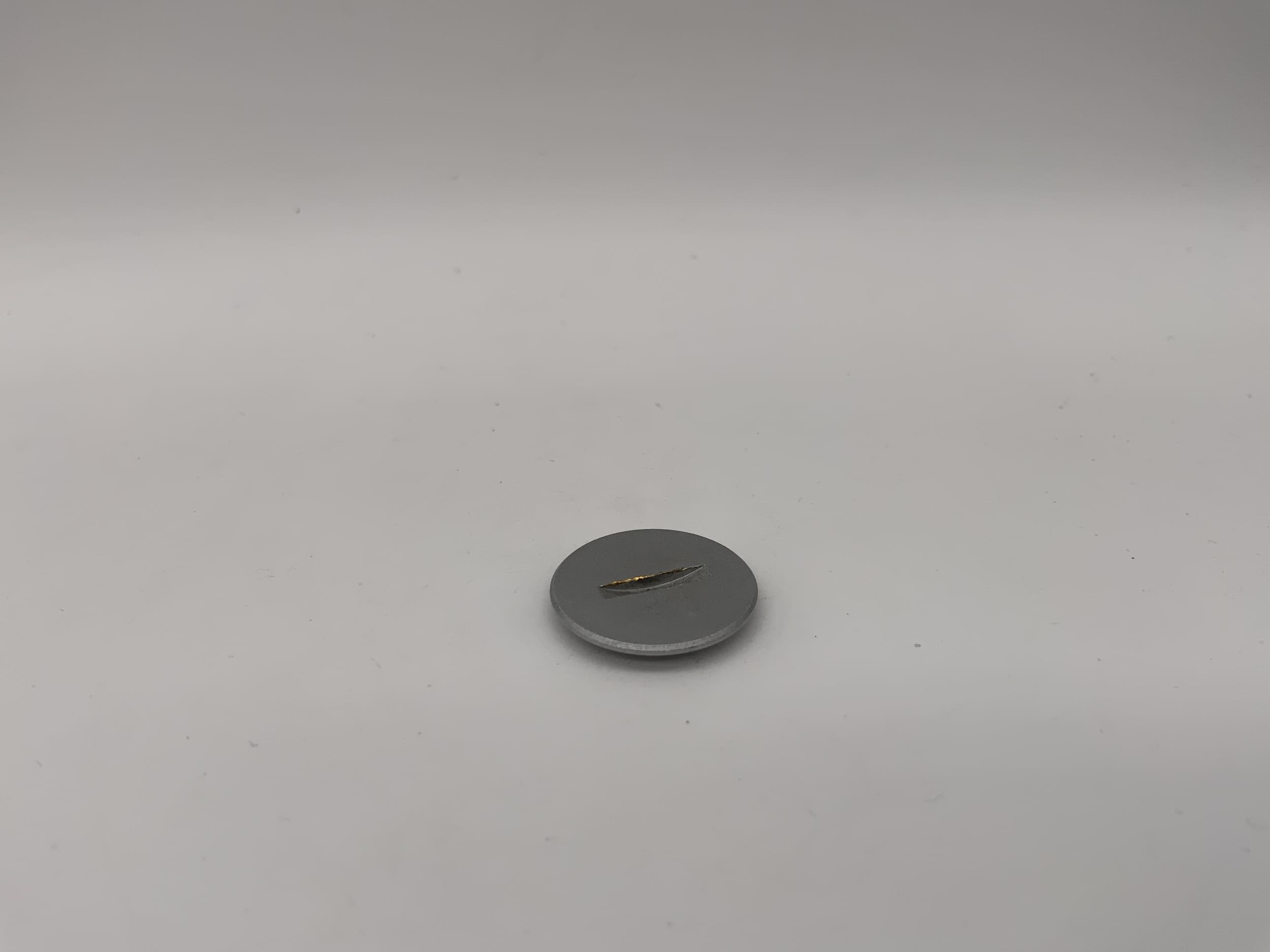 Pentacon battery cover for Praktica MTL 5B, silver, replacement battery compartment cover