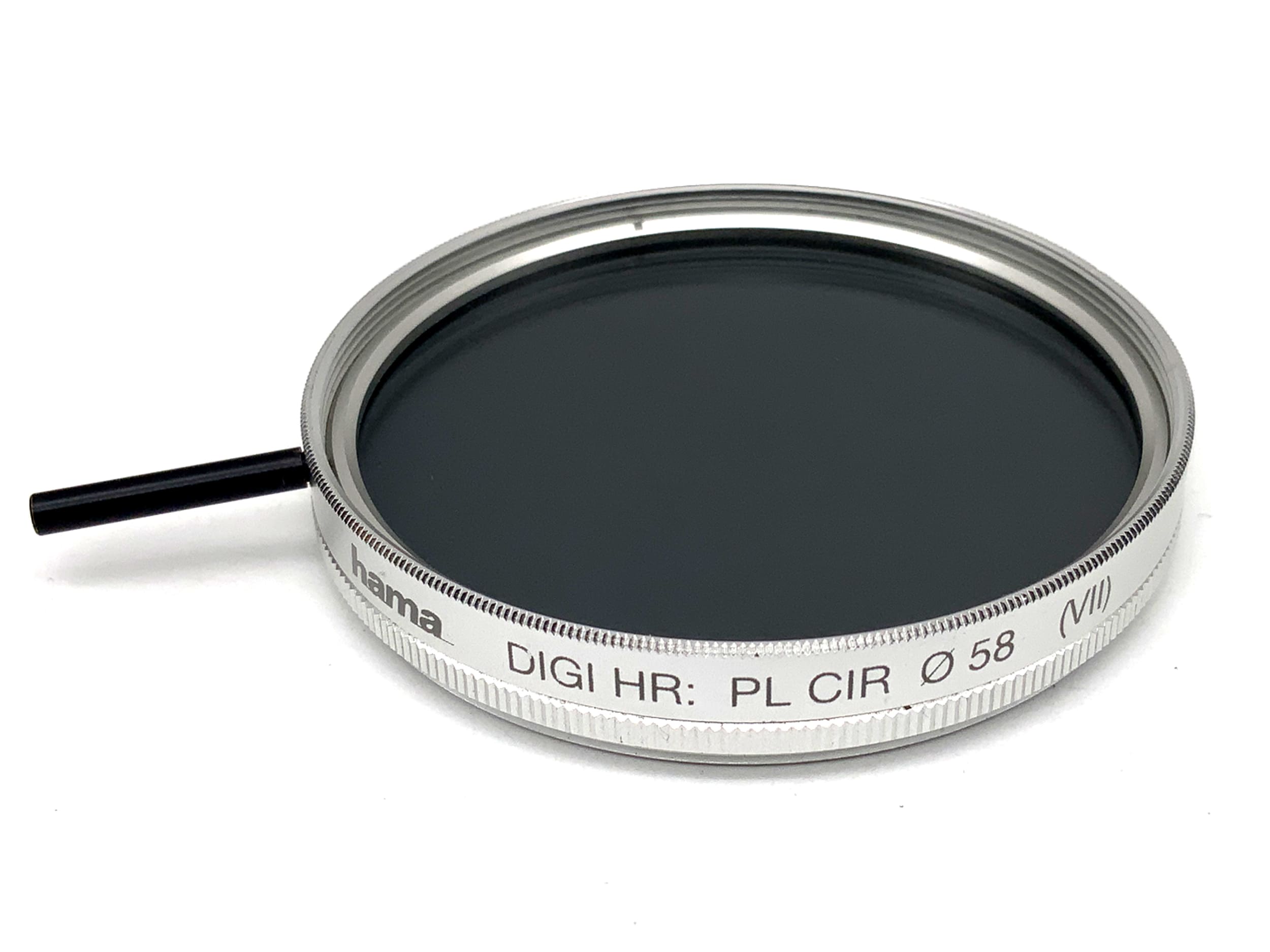 Hama Polfilter DIGI HR:PL CIR (VII) in silber Filter 58mm Kreisförmig