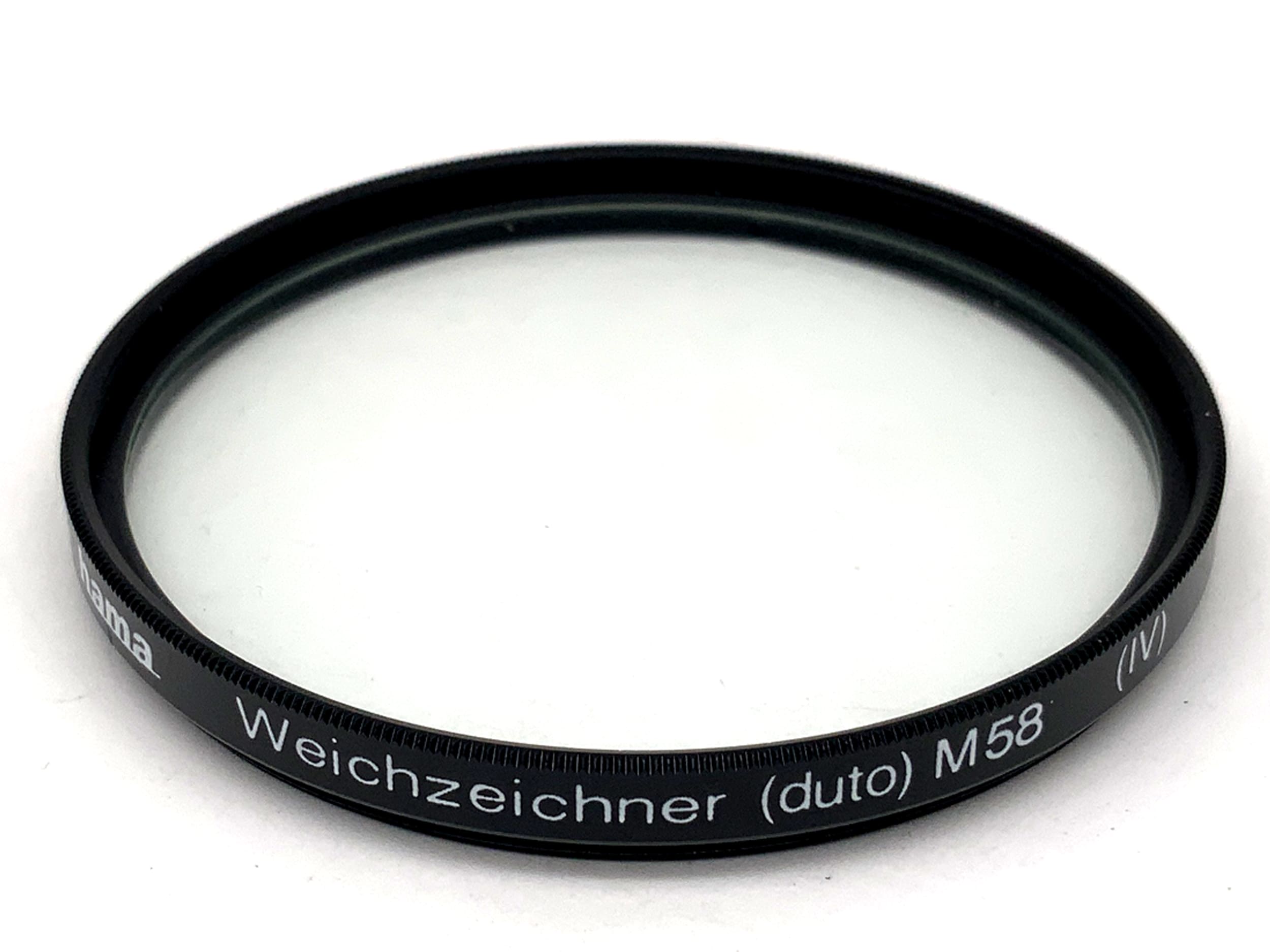 Hama Weichzeichner (duto) M58 (IV) Filter 58mm Kreisförmig Filtergewinde