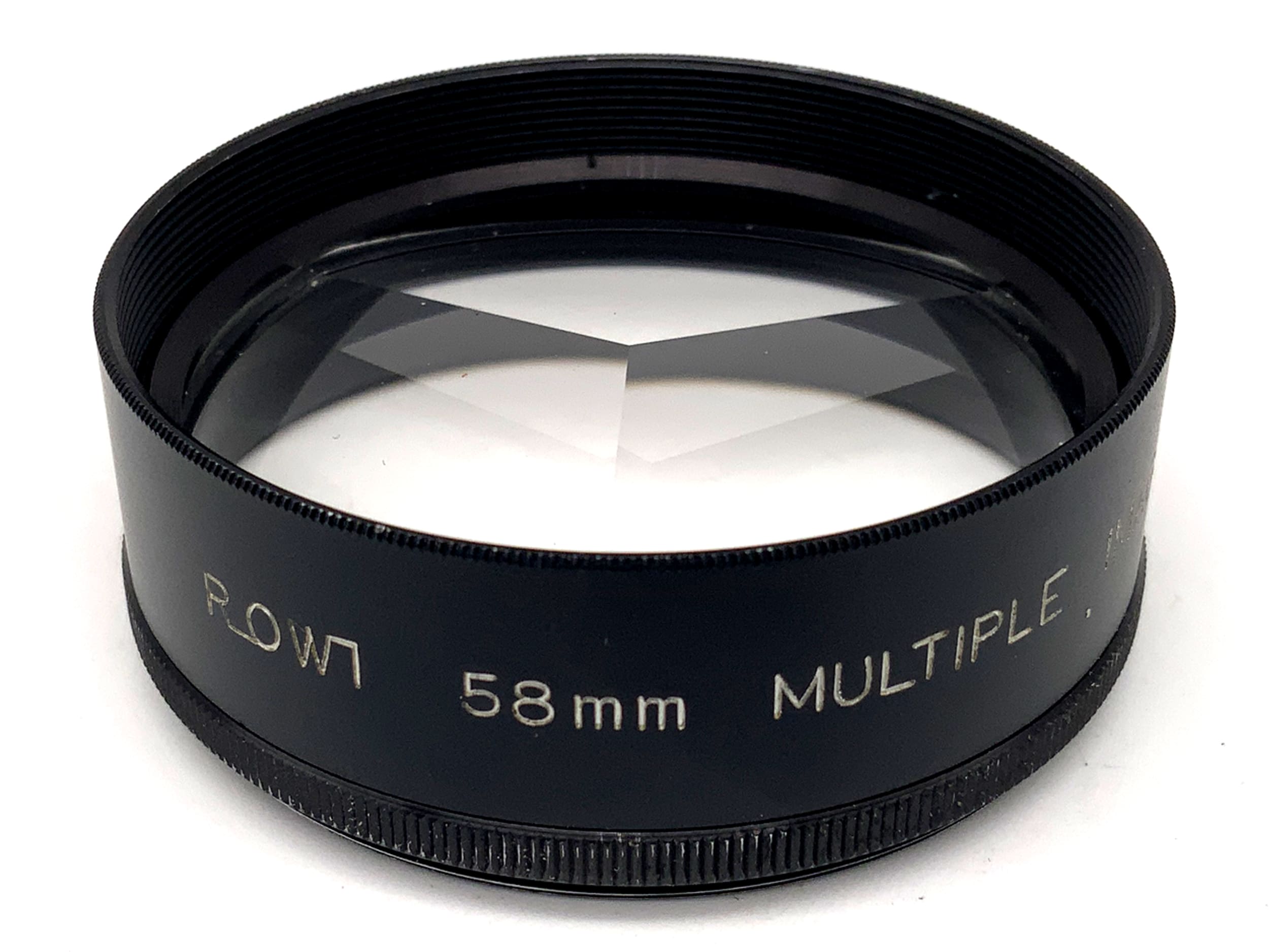 Rowi Tricklinse Multiple Image Lens 3R Filter 58mm Kreisförmig Filtergewinde