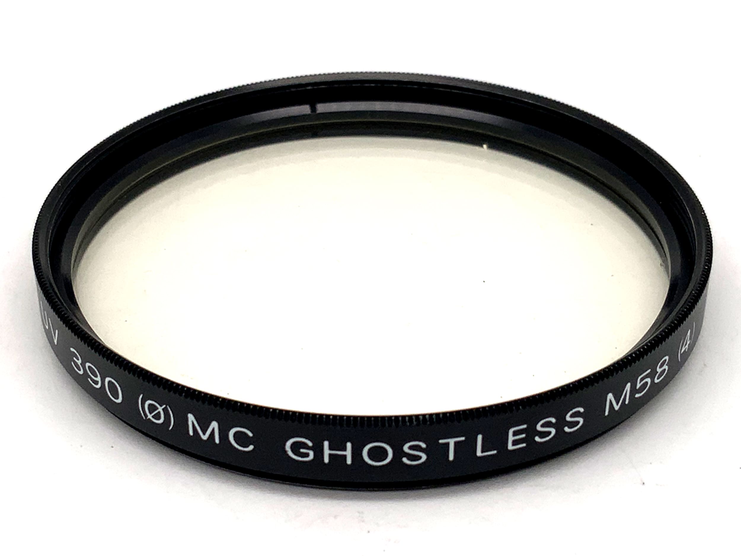 UV 390 MC Ghostless M58 (4) Filter 58mm Kreisförmig Filtergewinde