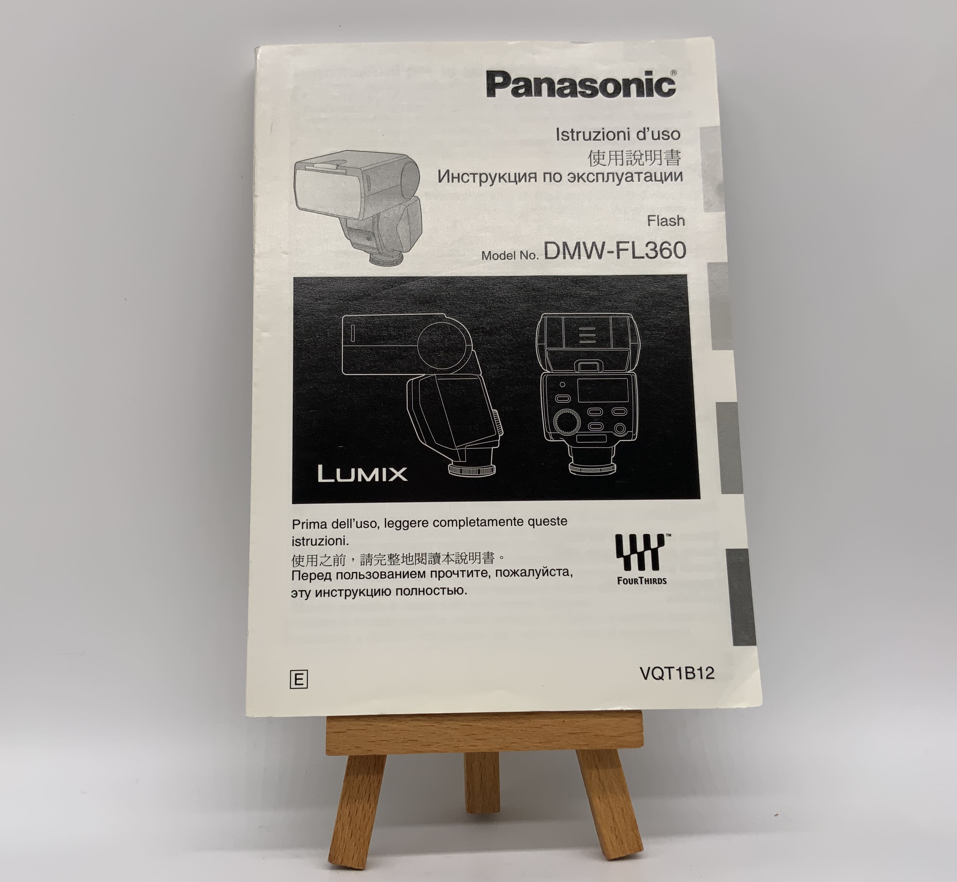 Panasonic Lumix Flash DMW-FL360 Bedienungsanleitung Italienisch