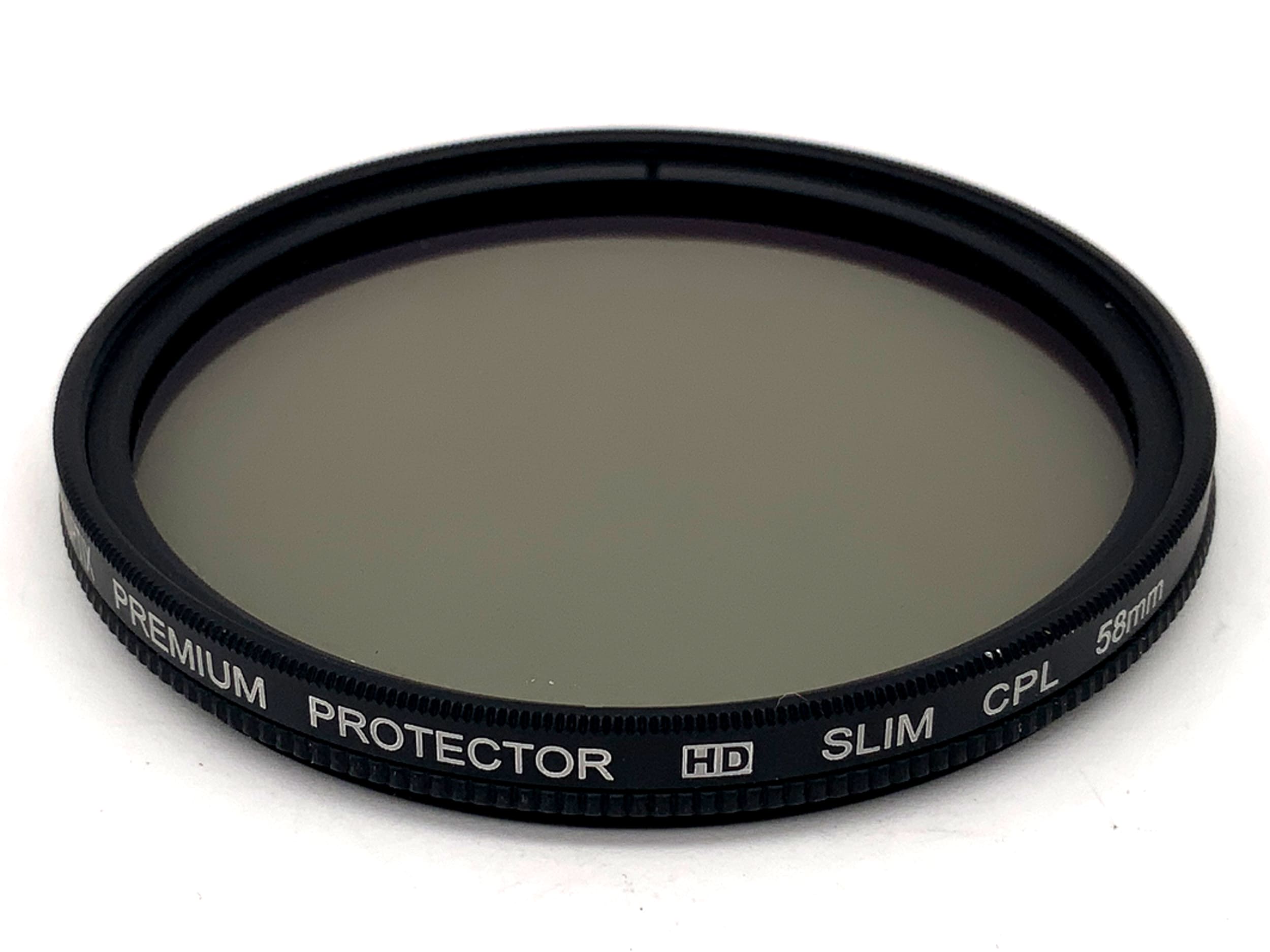 Berlin Optik Polfilter Premium Protector HD Slim CPL Filter 58mm Kreisförmig