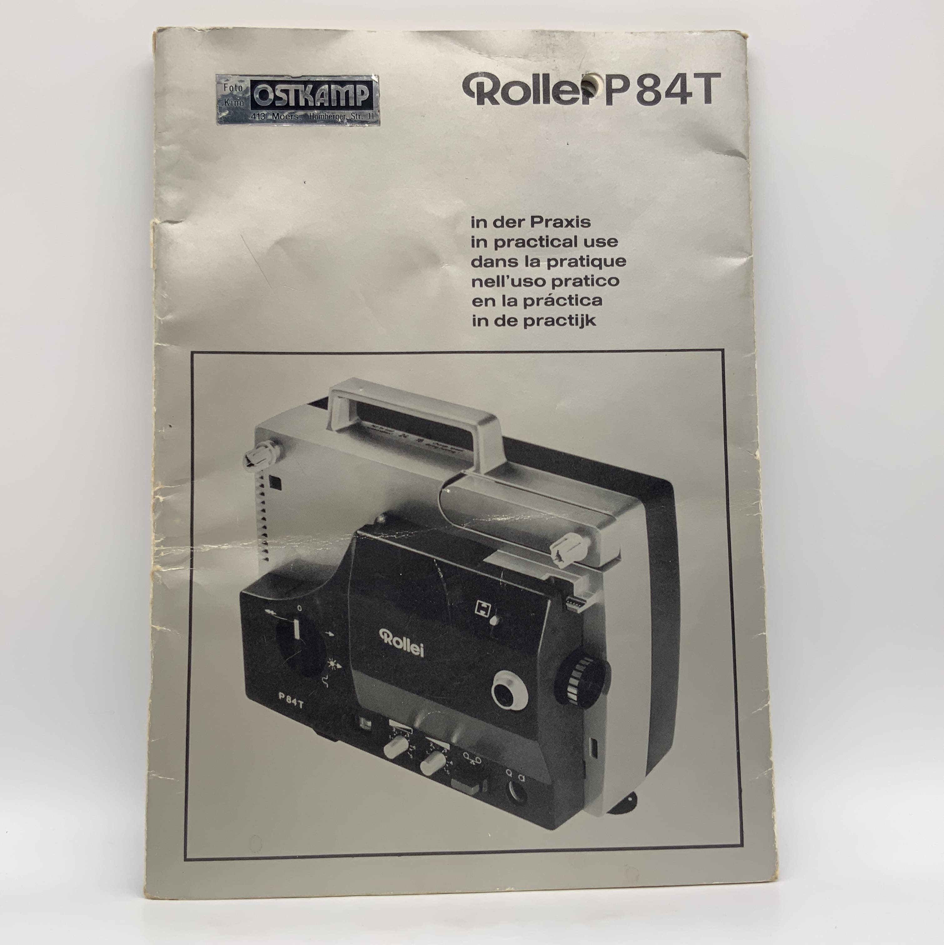 Rollei P84T Bedienungsanleitung Deutsch