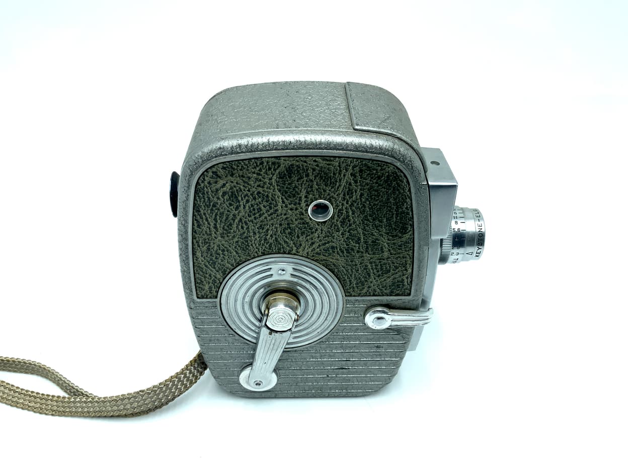 Keystone K 25 Capri Filmkamera mit Elgeet 12.5mm 1:2.3